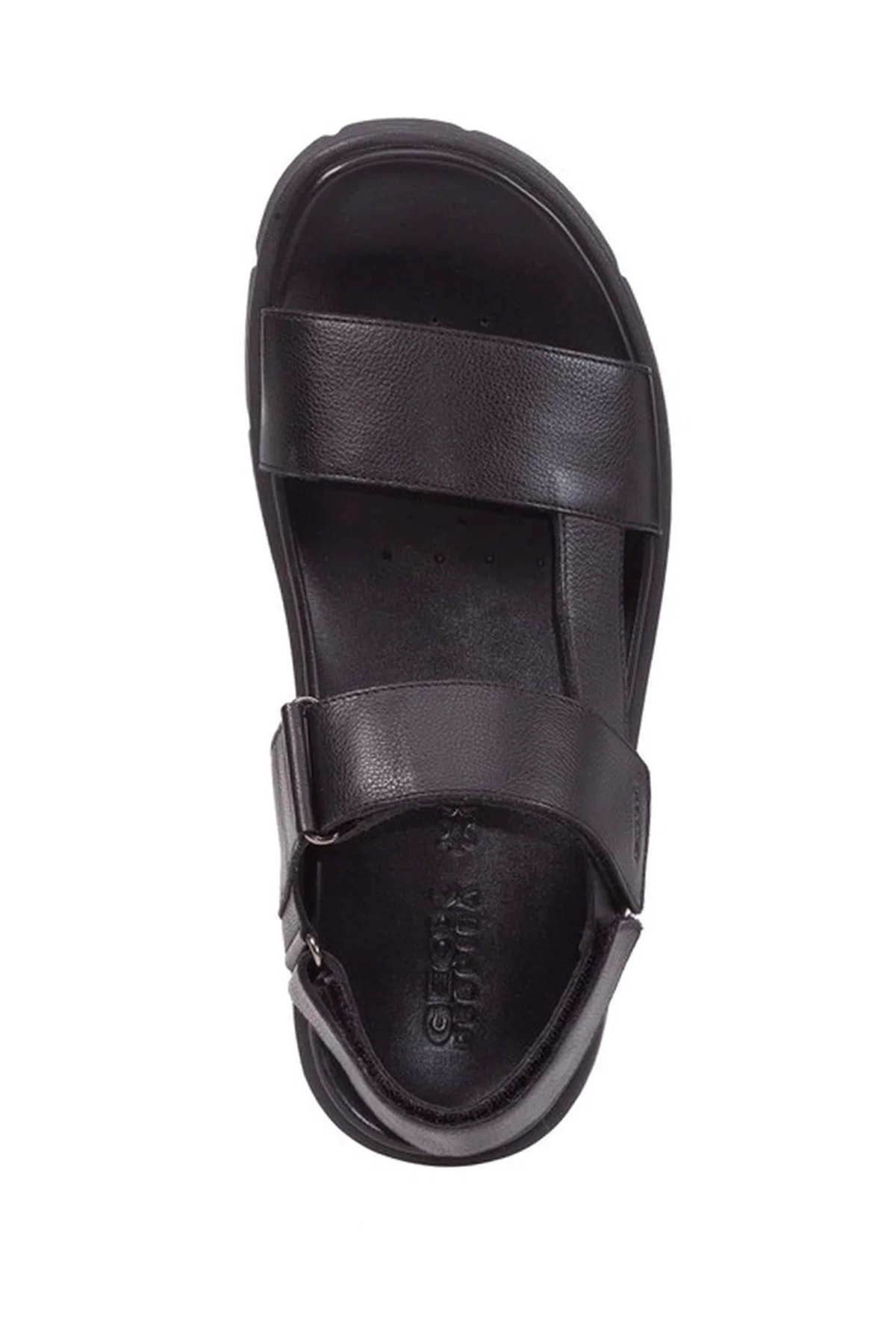Geox Erkek Siyah Xand 2s Deri Sandalet - Image 6