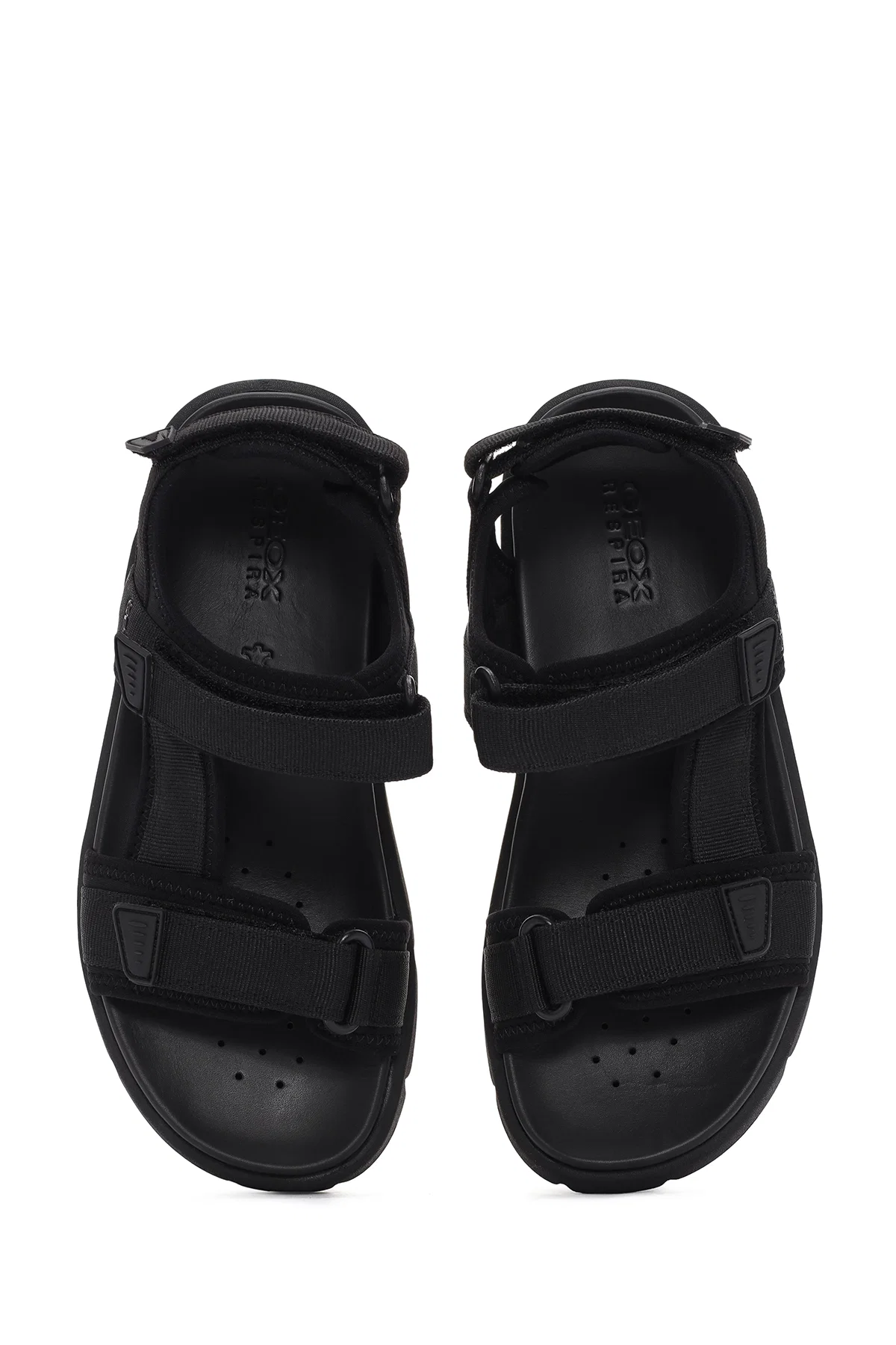 Geox Erkek Siyah Xand 2s Kumaş Sandalet - Image 7