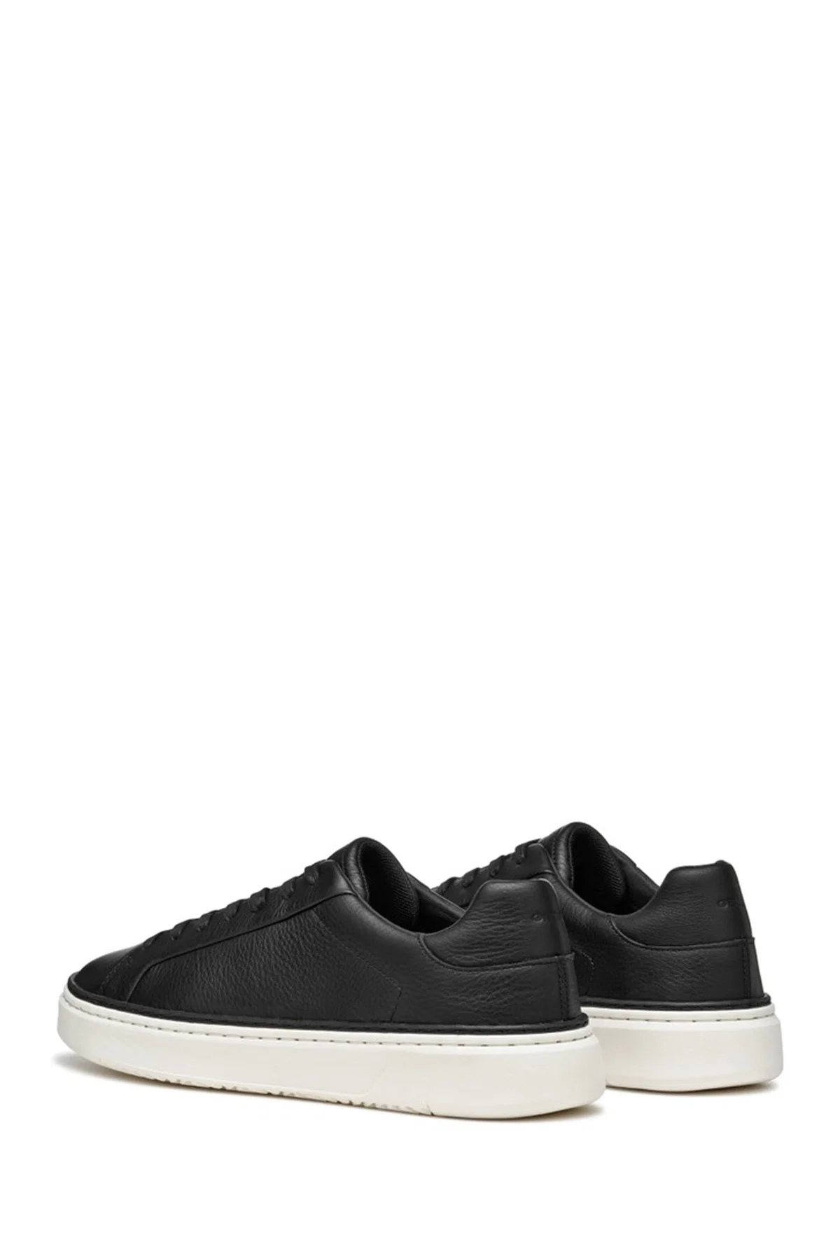 Geox Erkek Siyah Zackerty Bağcıklı Deri Sneaker - Image 5