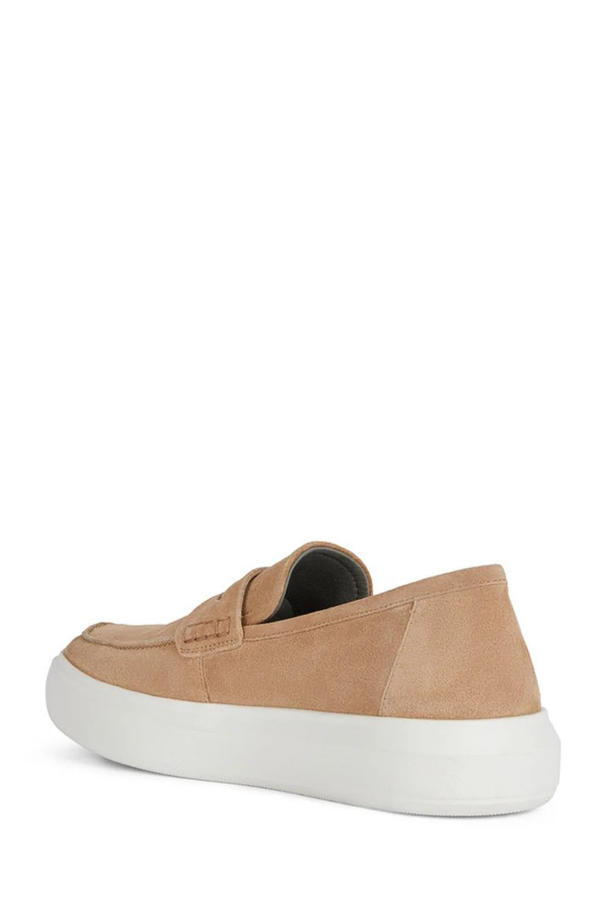 Geox Erkek Taba Deiven Süet Deri Casual Loafer - Image 4
