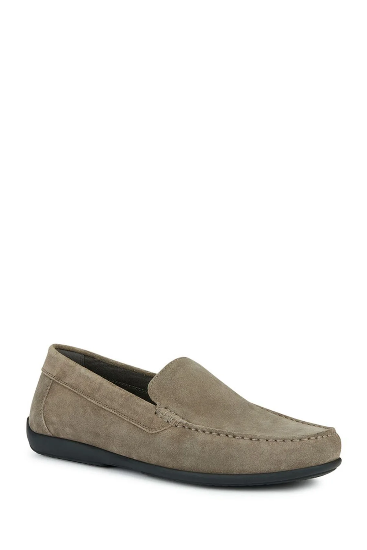 Geox Erkek Vizon Ascanio Süet Deri Casual Loafer - Image 3