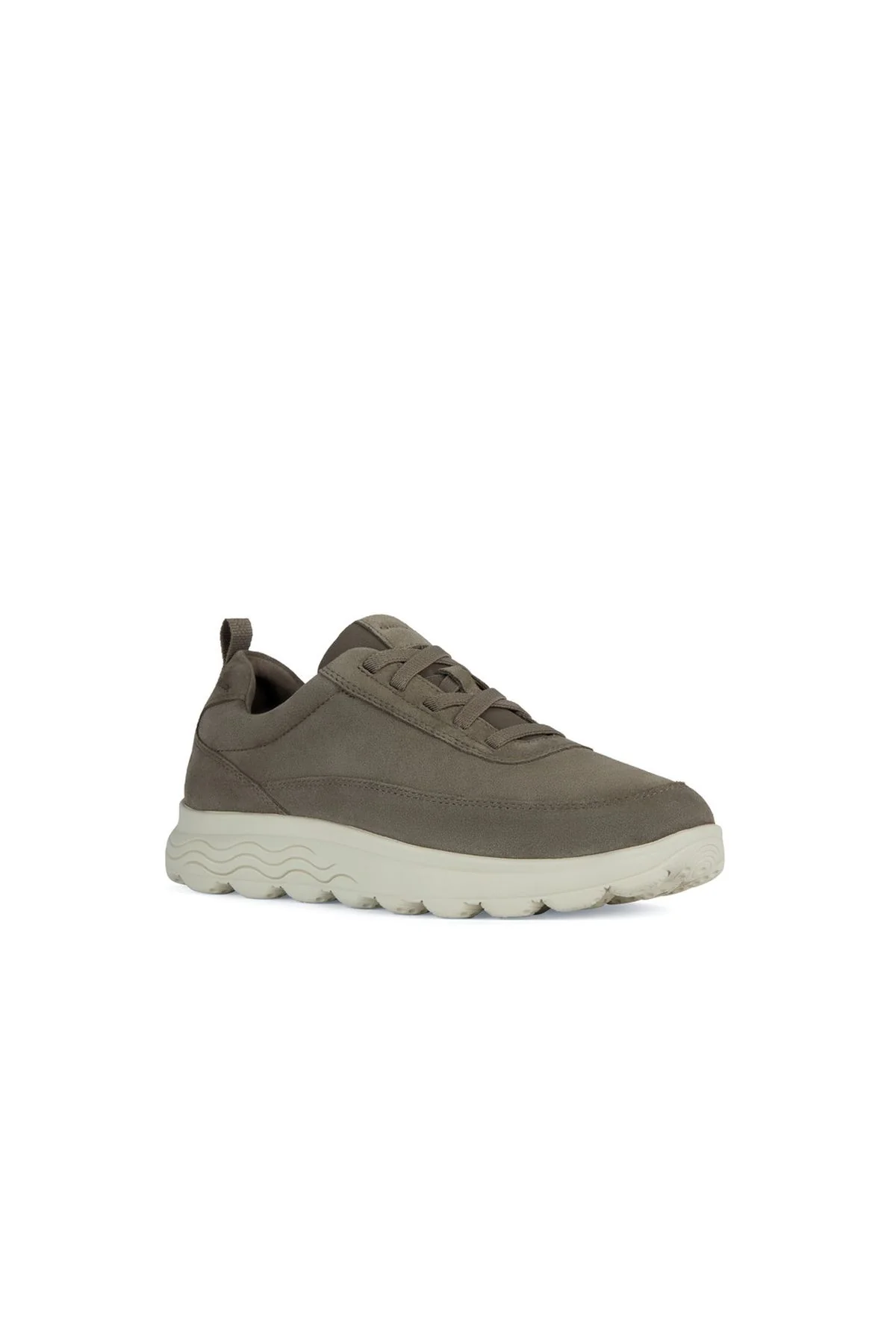 Geox Erkek Vizon Spherica B Bağcıklı Deri Sneaker - Image 3
