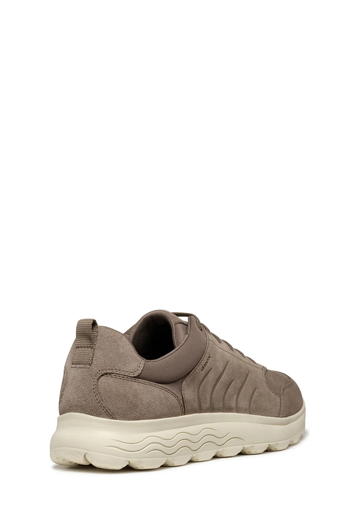 Geox Erkek Vizon Spherica Bağcıklı Deri Sneaker - Image 5