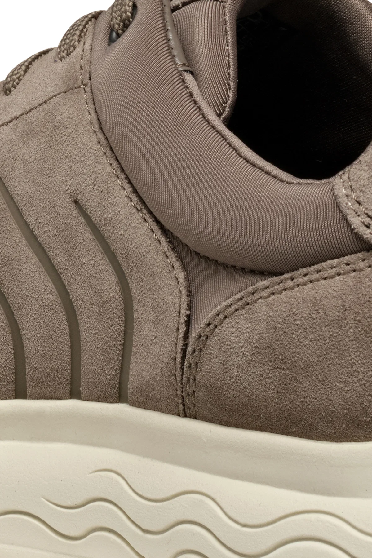 Geox Erkek Vizon Spherica Bağcıklı Deri Sneaker - Image 8