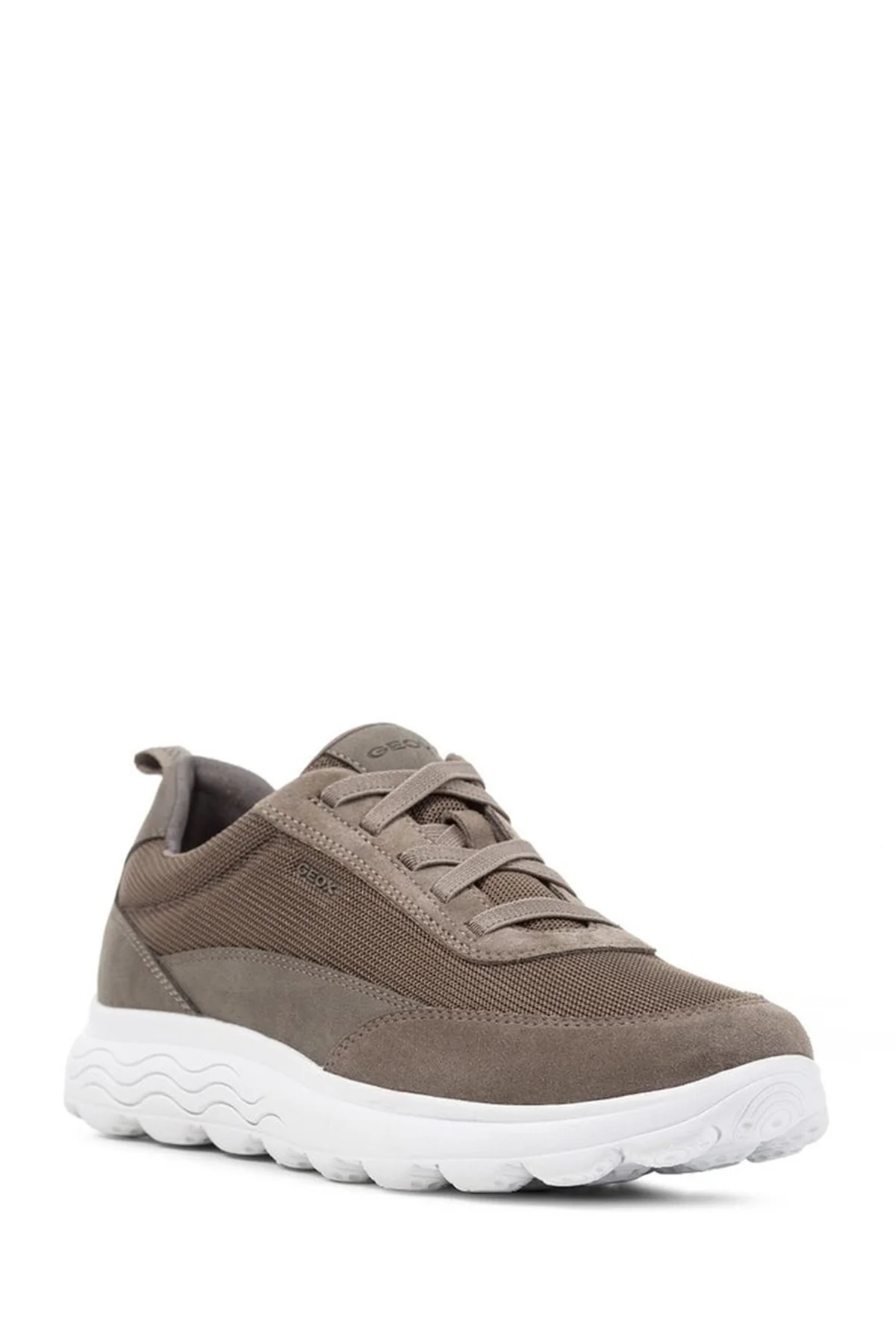 Geox Erkek Vizon Spherica Bağcıklı Kumaş Sneaker - Image 3