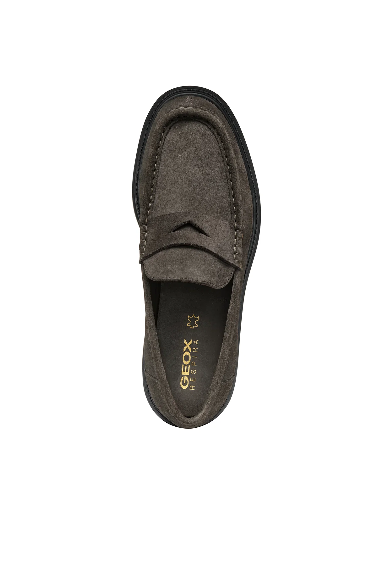 Geox Erkek Vizon  U Spherica Ec7 Süet Deri Maskülen Loafer - Image 5