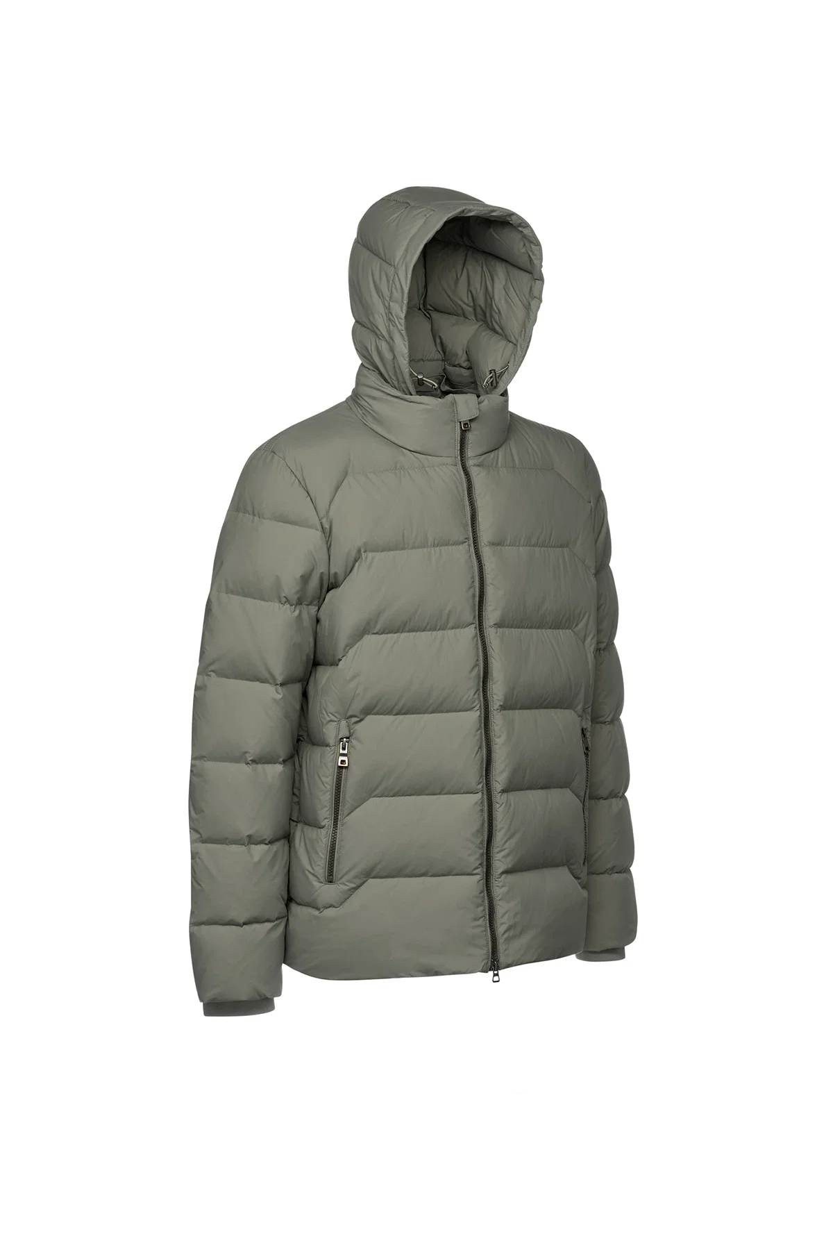 Geox Erkek Yeşil M Elver Kapüşonlu Mont - Image 4
