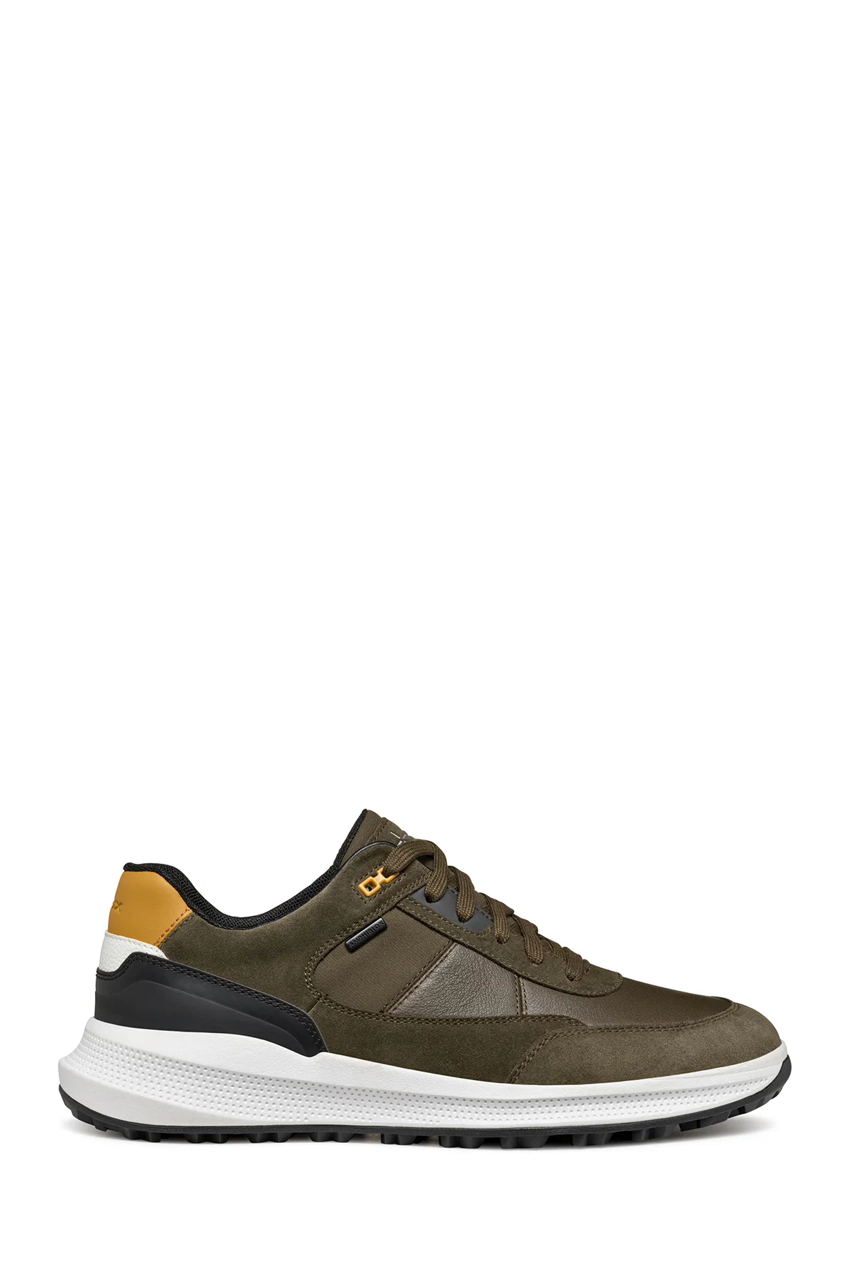 Geox Erkek Yeşil Pg1X Abx Bağcıklı Waterproof Deri Sneaker