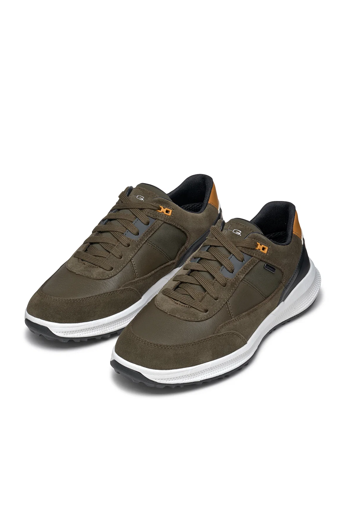 Geox Erkek Yeşil Pg1X Abx Bağcıklı Waterproof Deri Sneaker - Image 3