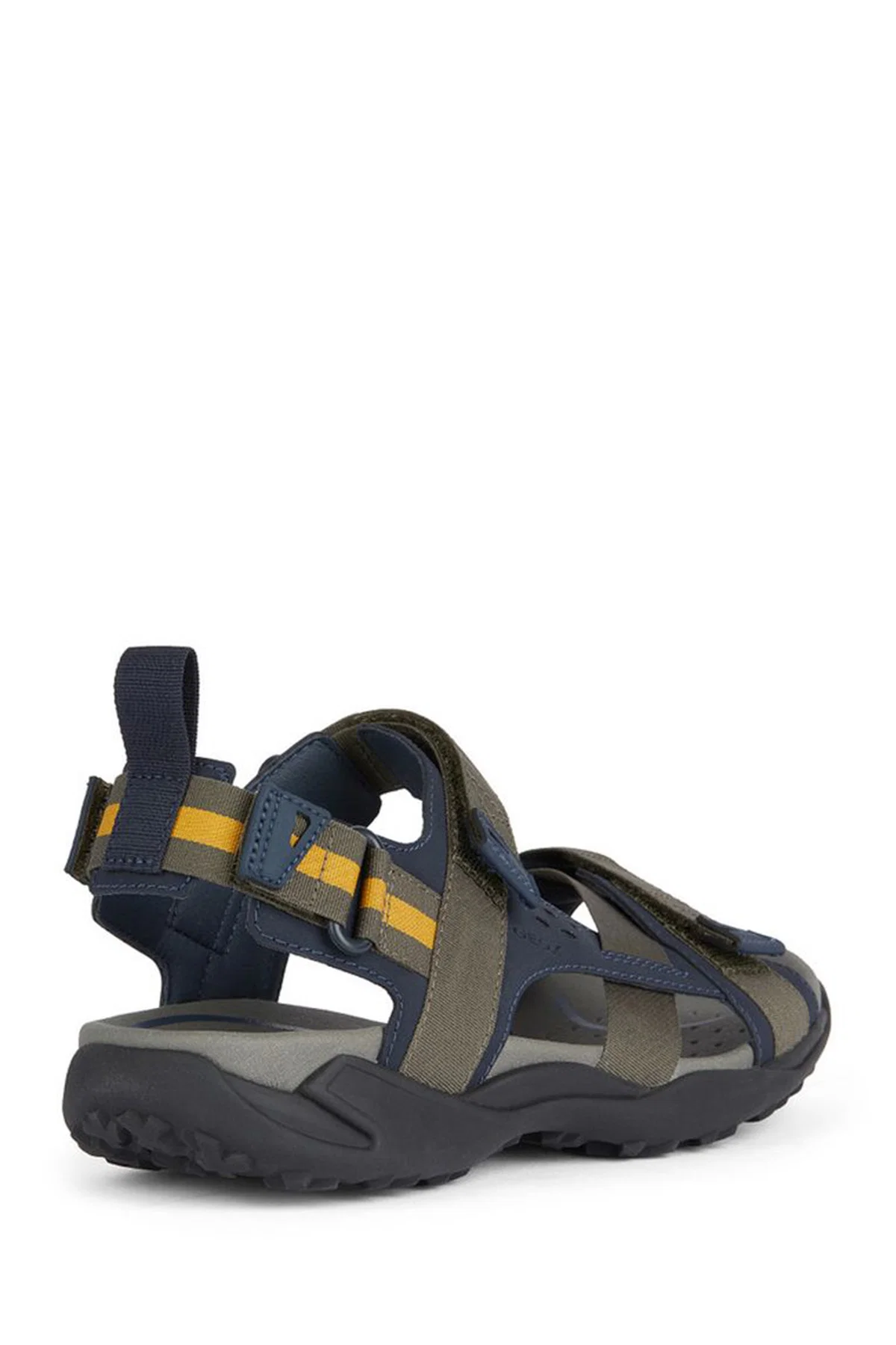 Geox Erkek Yeşil Terreno + Grip Bilekten Bantlı Süet Deri Sandalet - Image 2