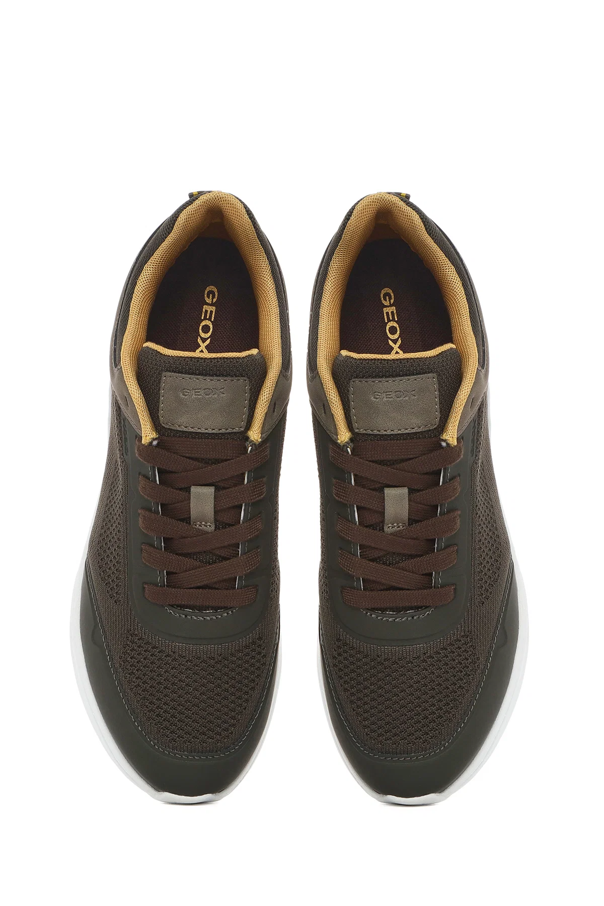 Geox Erkek Yeşil U Klaıver Bağcıklı Kumaş Sneaker - Image 7