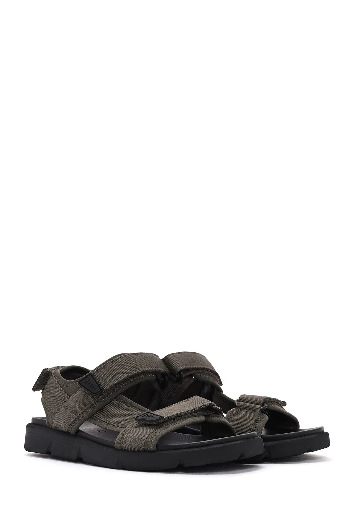 Geox Erkek Yeşil Xand 2s Kumaş Sandalet - Image 3