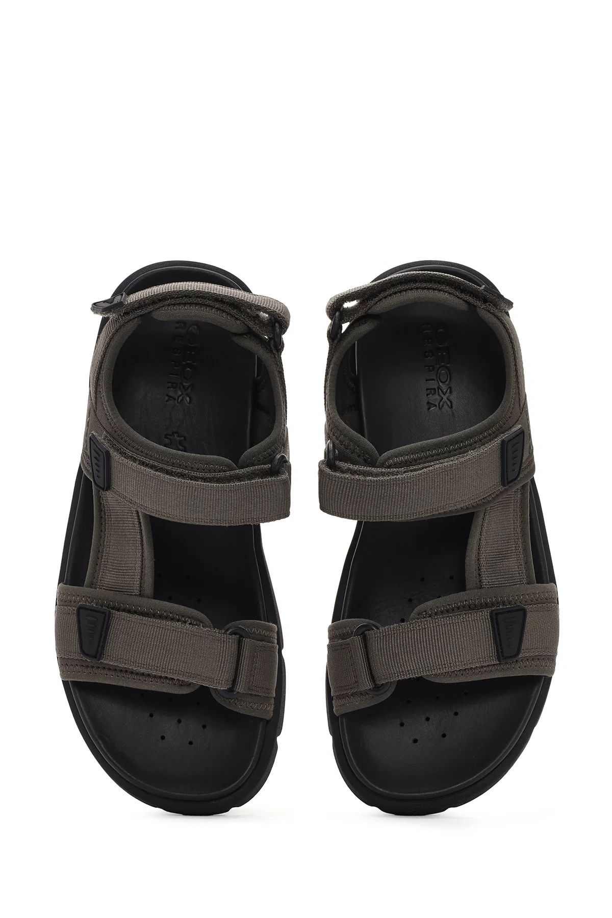 Geox Erkek Yeşil Xand 2s Kumaş Sandalet - Image 7
