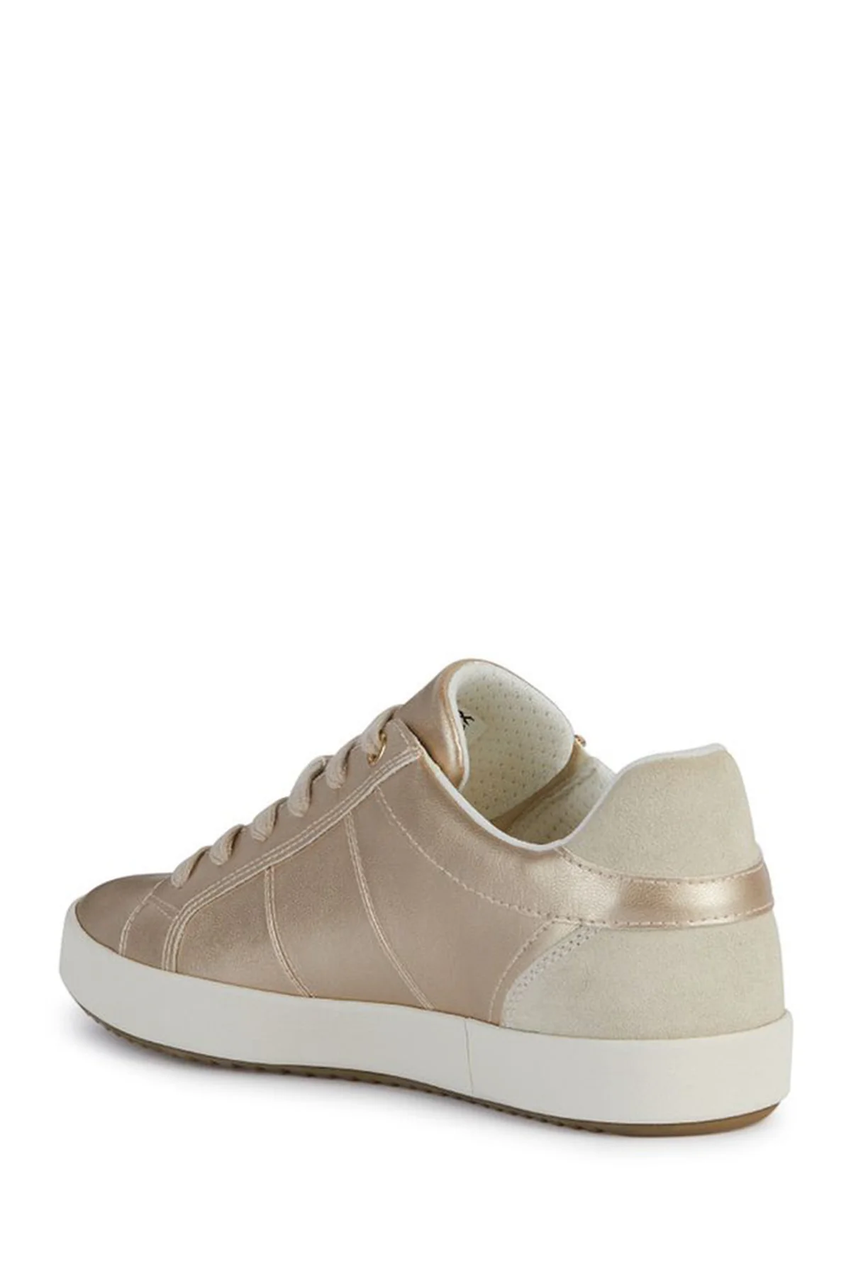 Geox Kadın Altın Blomiee Bağcıklı Deri Sneaker - Image 2