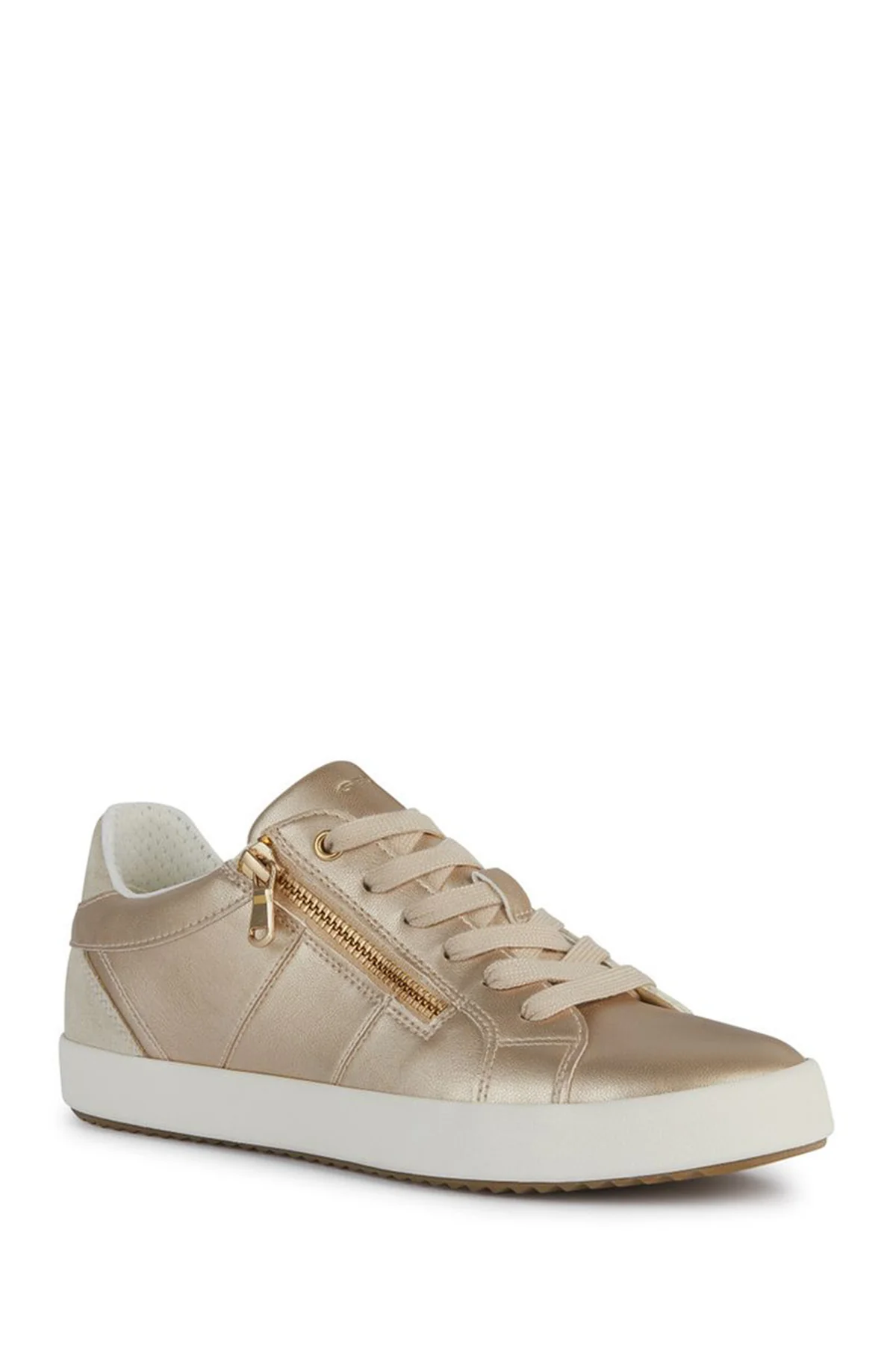 Geox Kadın Altın Blomiee Bağcıklı Deri Sneaker - Image 3