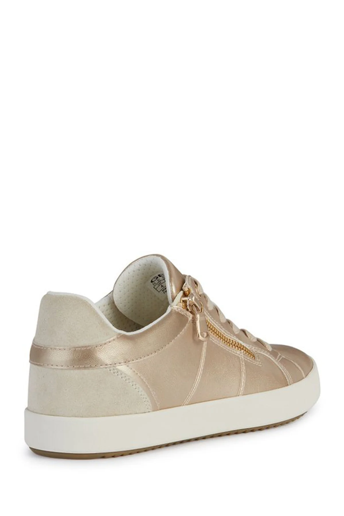 Geox Kadın Altın Blomiee Bağcıklı Deri Sneaker - Image 4