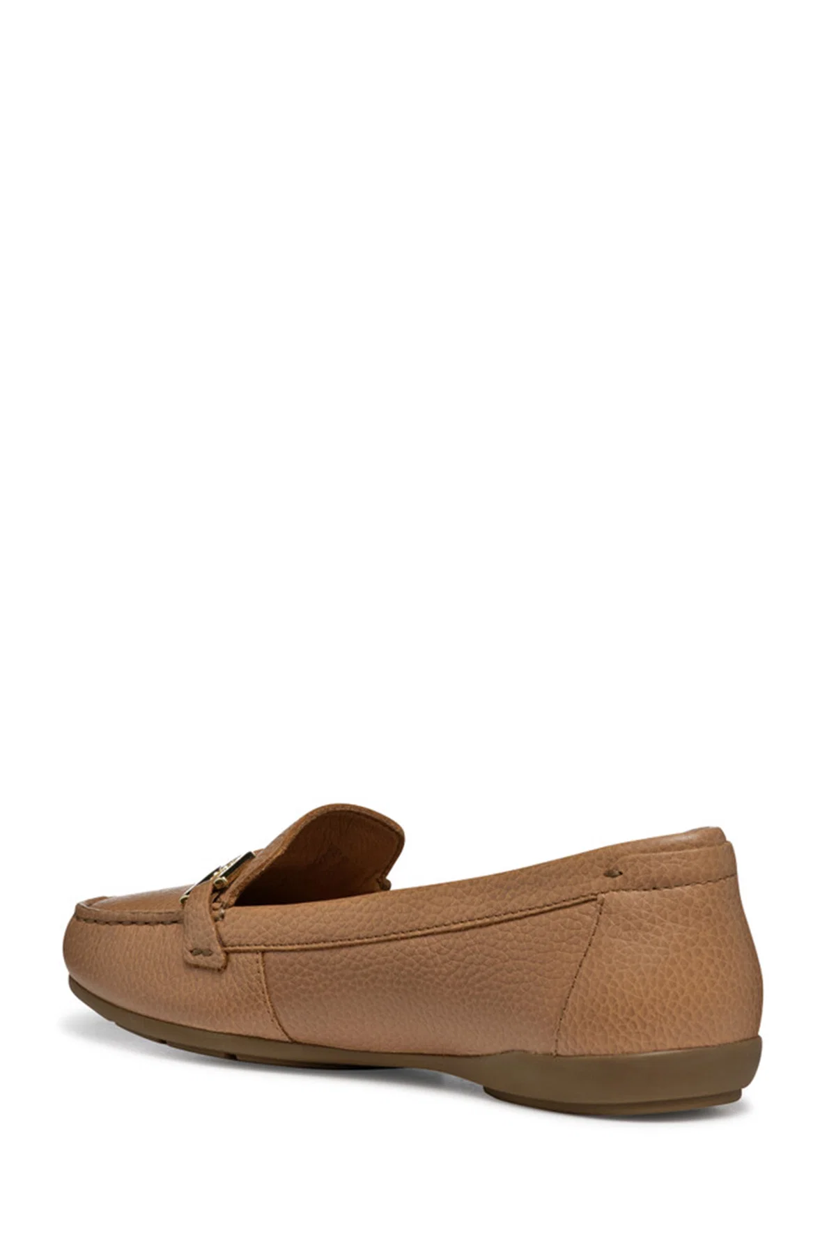 Geox Kadın Bej Annytah Moc Tokalı Deri Loafer - Image 3