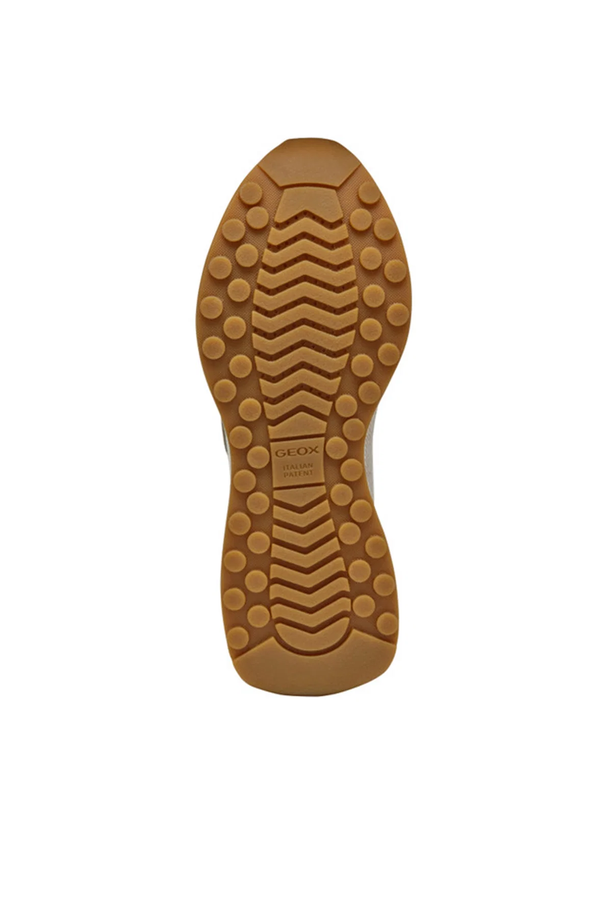 Geox Kadın Bej D Amabel A Bağcıklı Kalın Tabanlı Deri Sneaker - Image 6