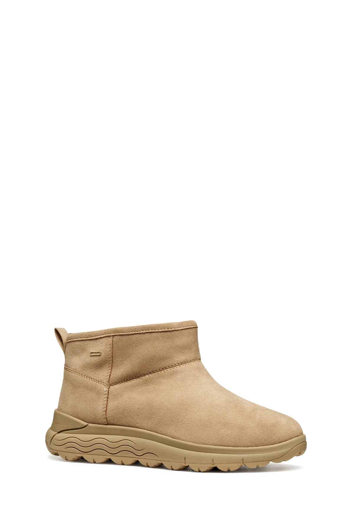 Geox Kadın Bej D Spherıca 4X4 B Abx B - Suede Süet Deri Teddy Bot - Image 3