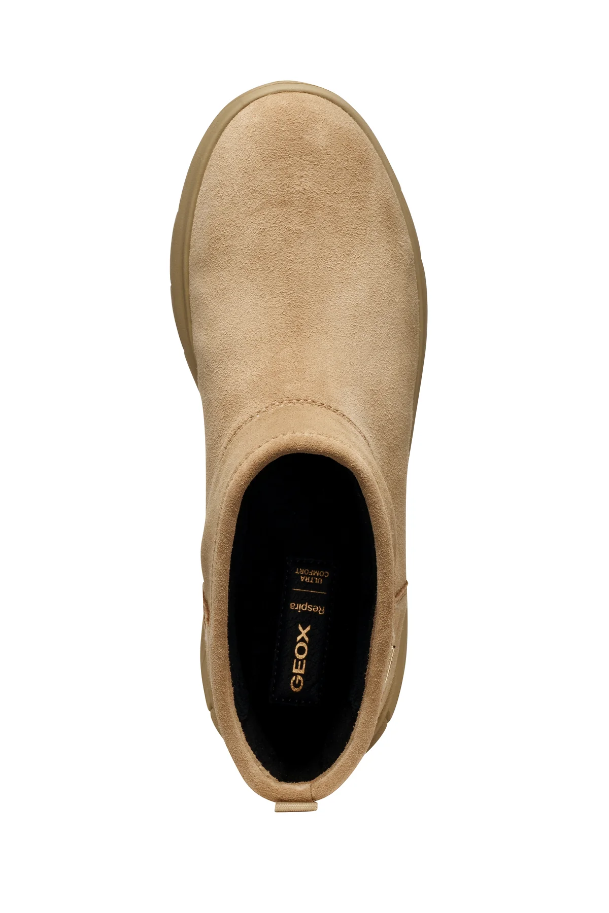 Geox Kadın Bej D Spherıca 4X4 B Abx B - Suede Süet Deri Teddy Bot - Image 5