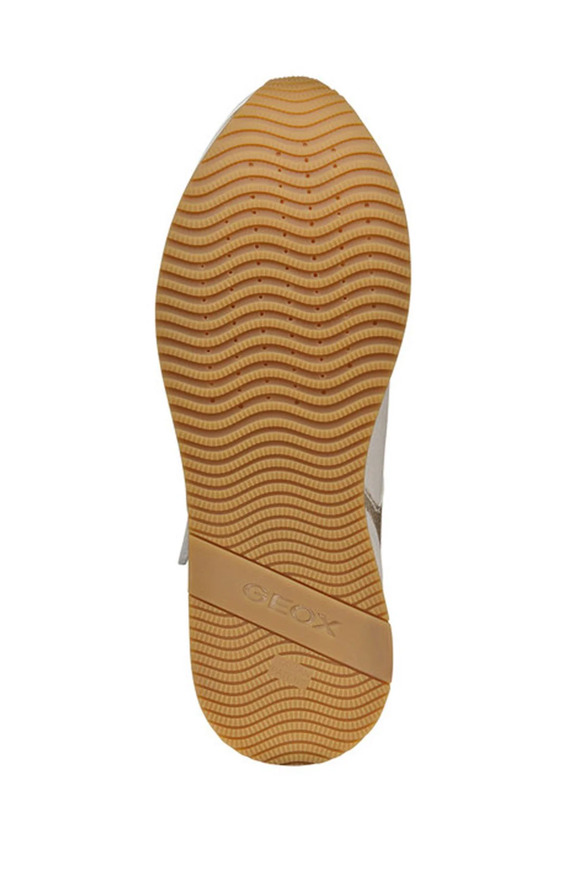 Geox Kadın Bej Kency Kalın Tabanlı Bağcıklı Sneaker - Image 6