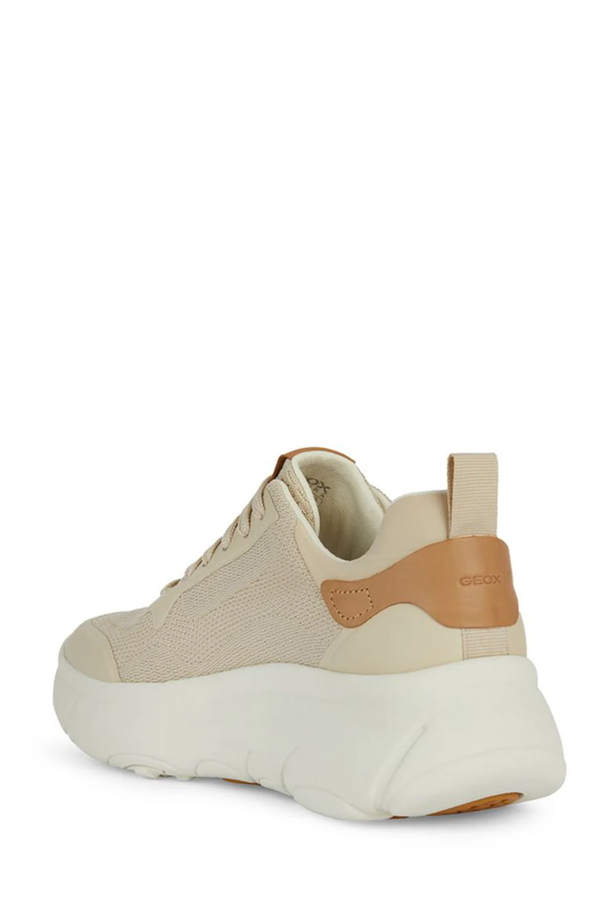 Geox Kadın Bej Nebula 2.0 X Bağcıklı Kumaş Sneaker - Image 2