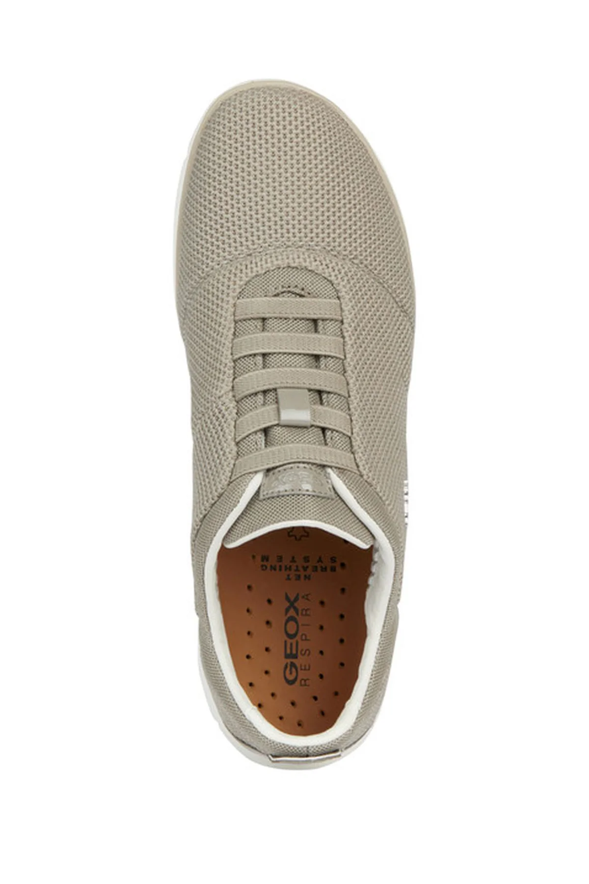 Geox Kadın Bej Nebula Bağcıklı Spor Sneaker - Image 5