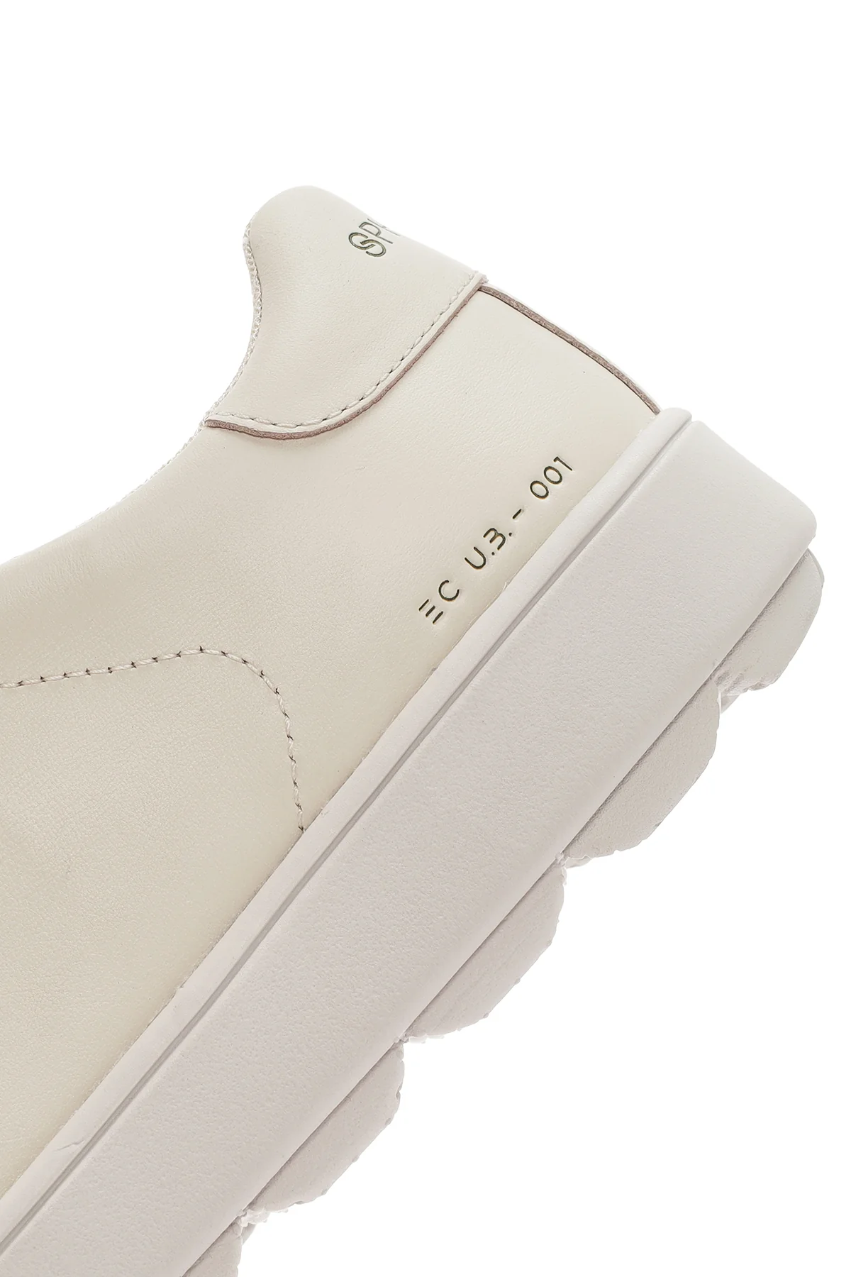 Geox Kadın Bej Spherica Ecub-1 Bağcıklı Deri Sneaker - Image 8