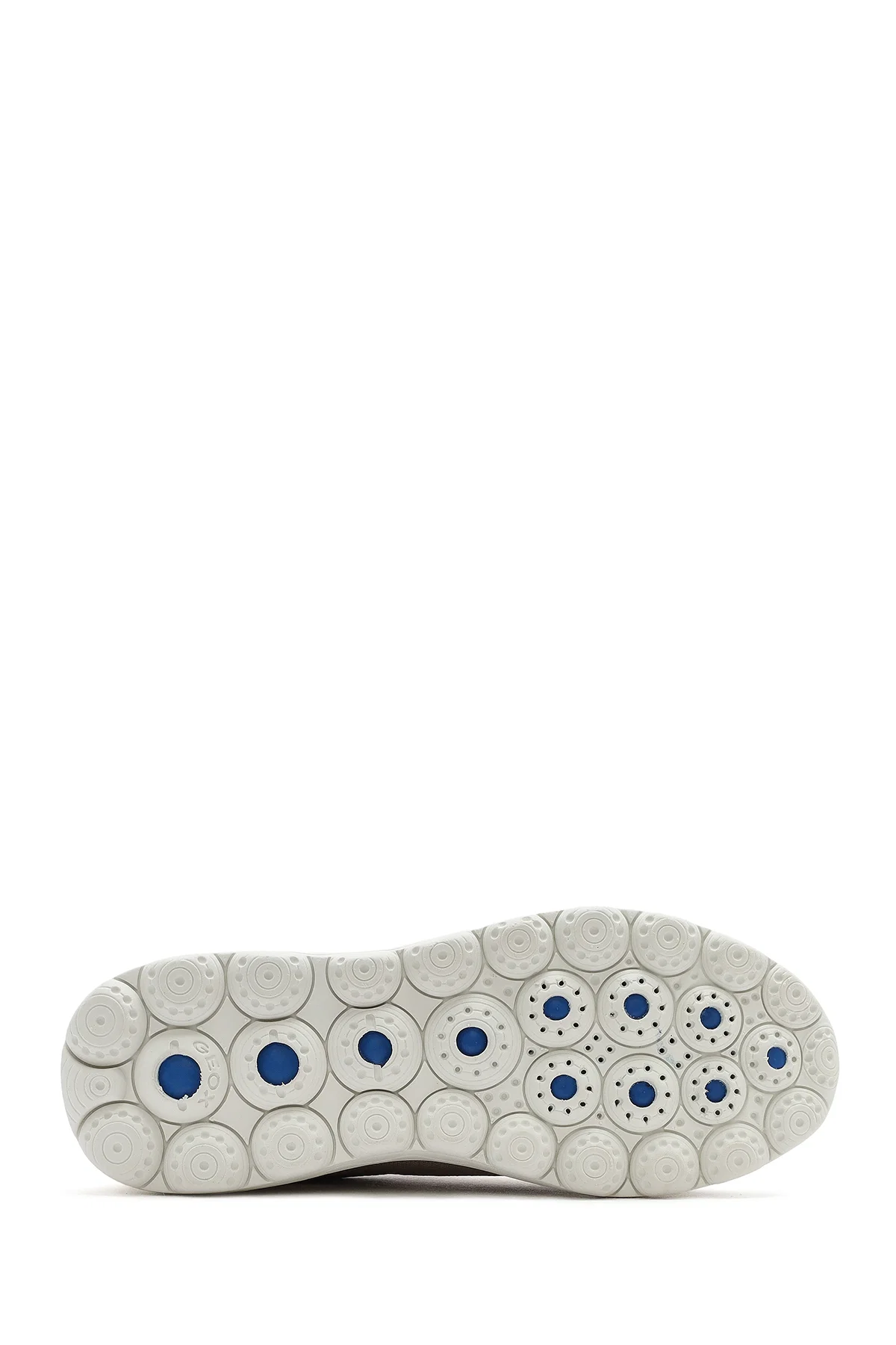 Geox Kadın Bej Spherica Plus Bağcıklı Kalın Tabanlı Kumaş Sneaker - Image 4