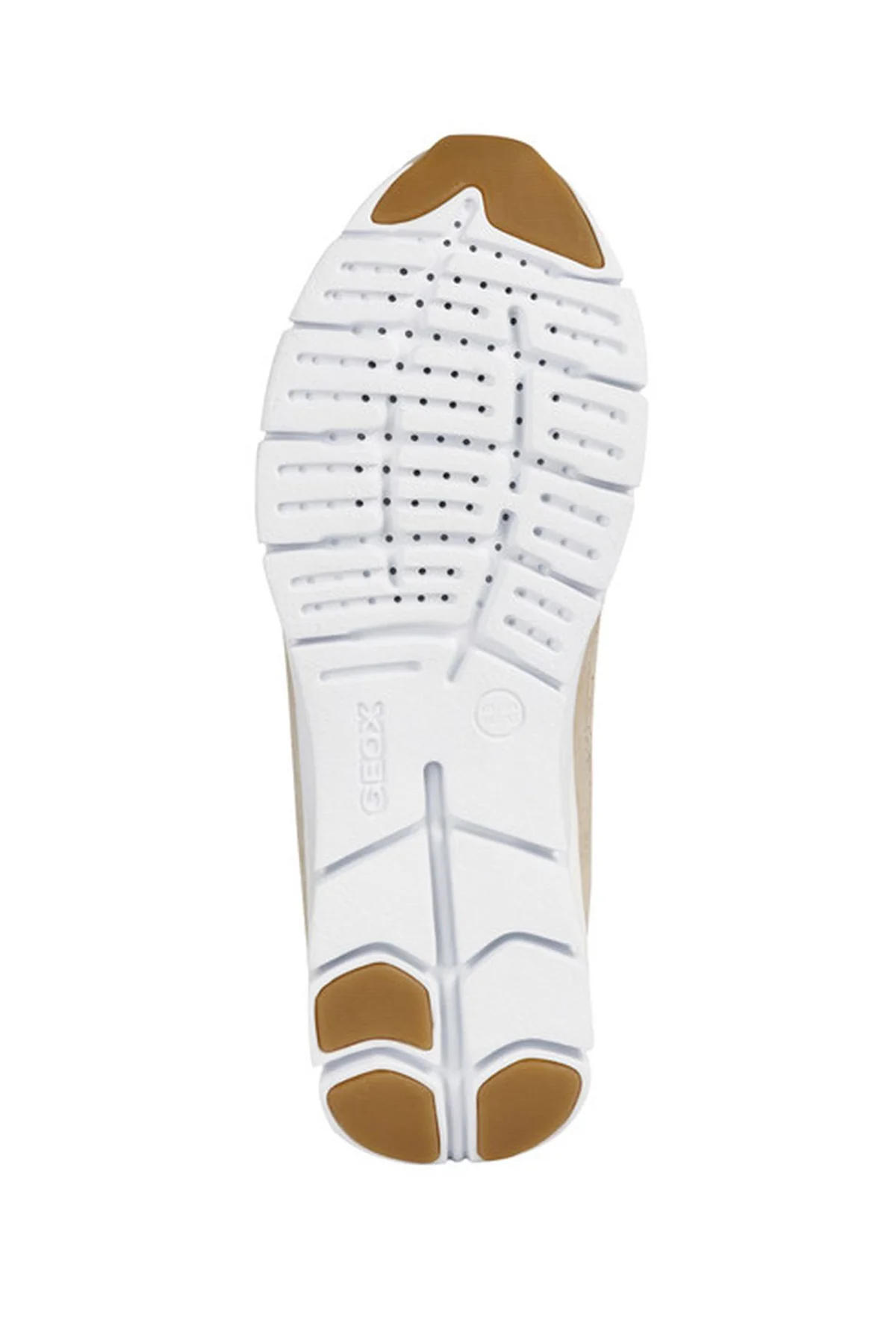 Geox Kadın Bej Sukie Bağcıklı Kumaş Sneaker - Image 7