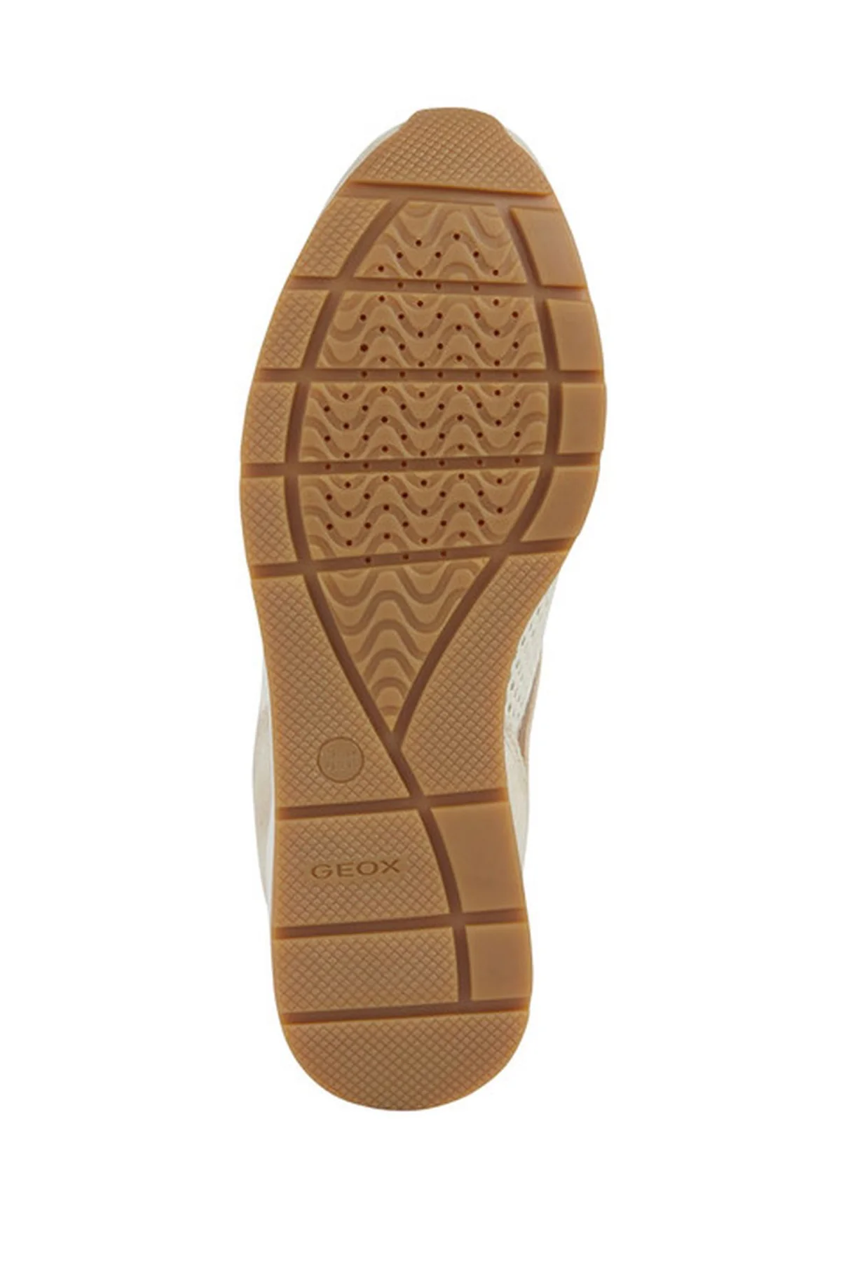 Geox Kadın Bej Zosma Kalın Tabanlı Bağcıklı Deri Sneaker - Image 6
