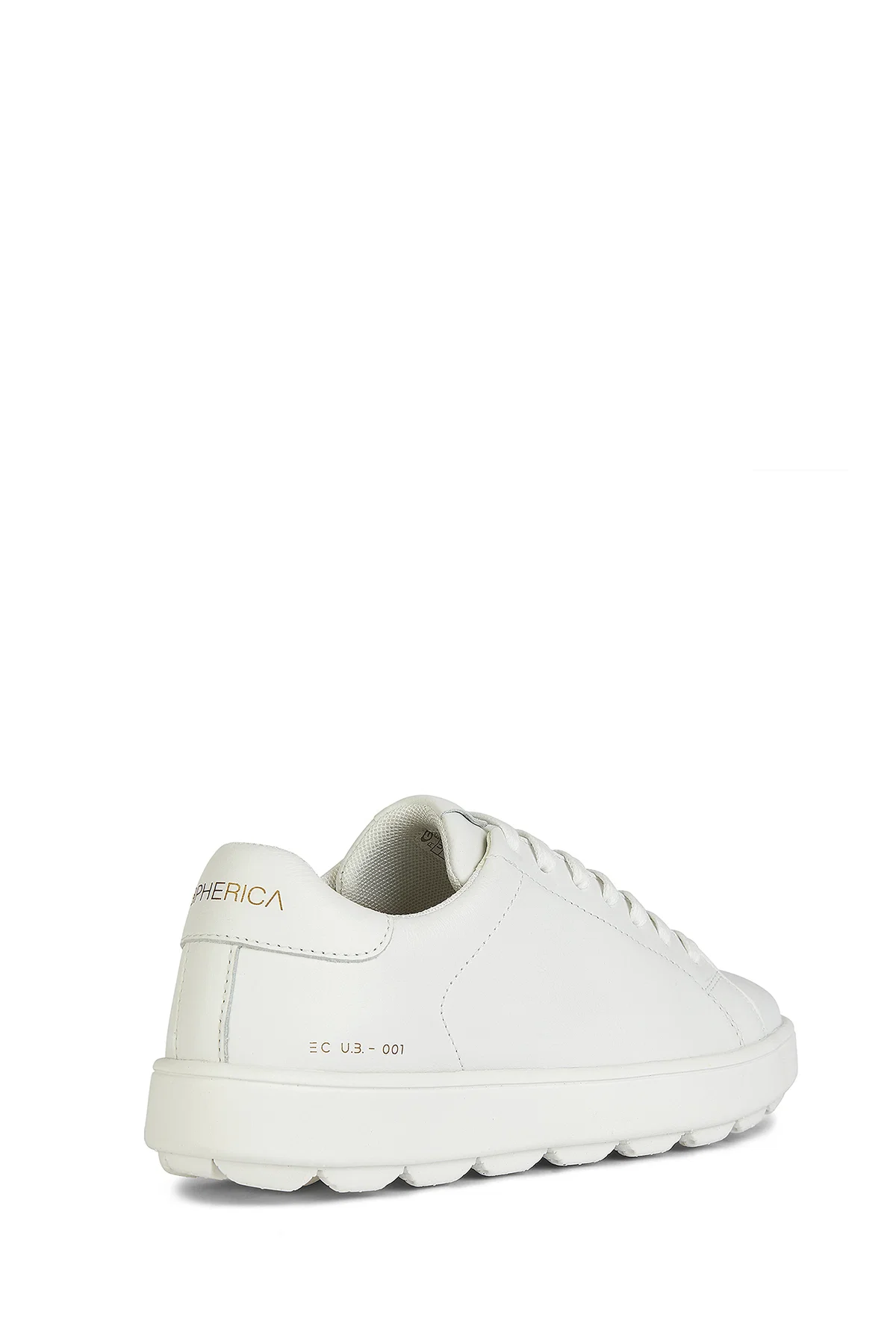 Geox Kadın Beyaz Bağcıklı  Spherica Ecub Deri Sneaker - Image 2