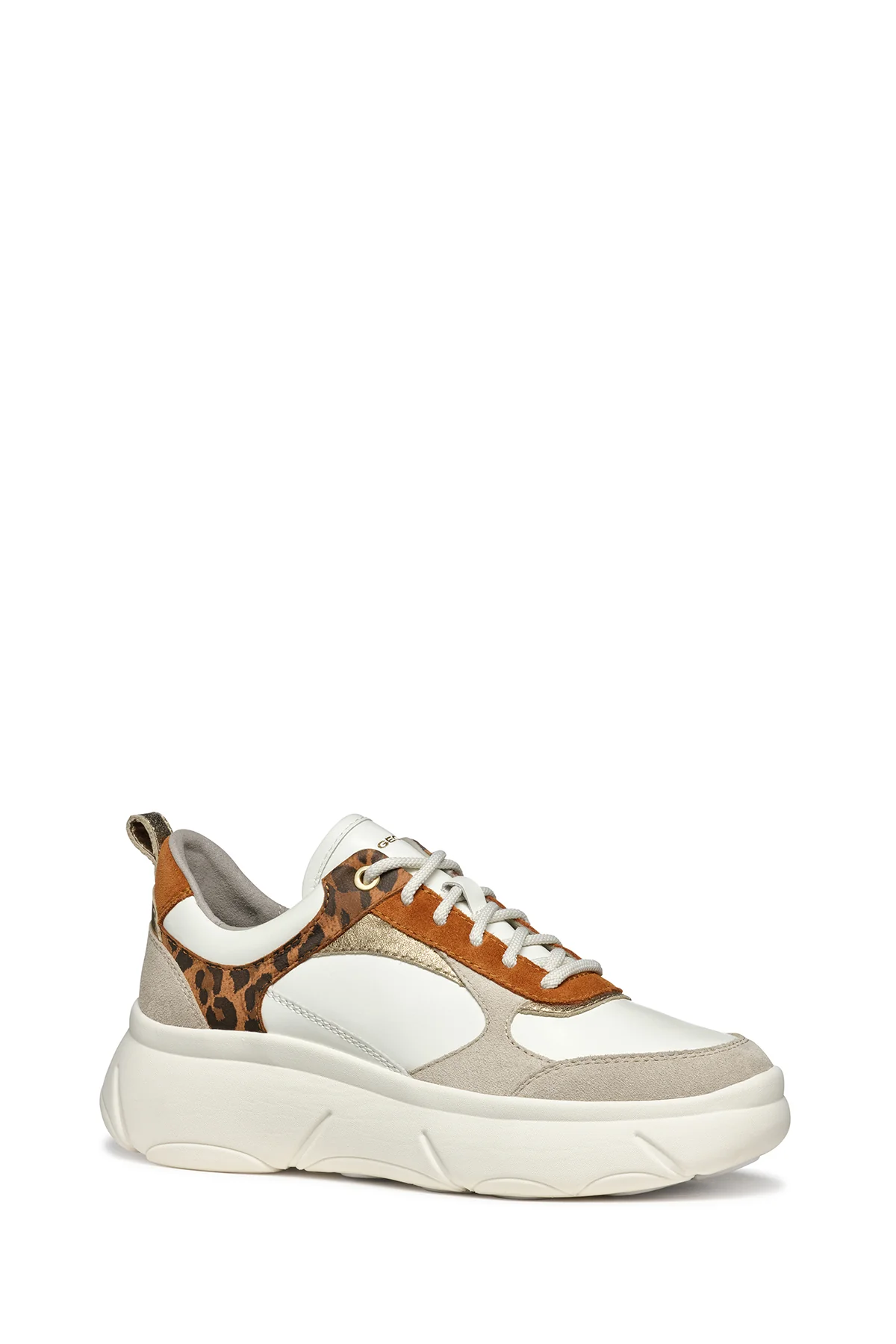 Geox Kadın Beyaz Nebula 2.0 X Bağcıklı Sneaker - Image 3