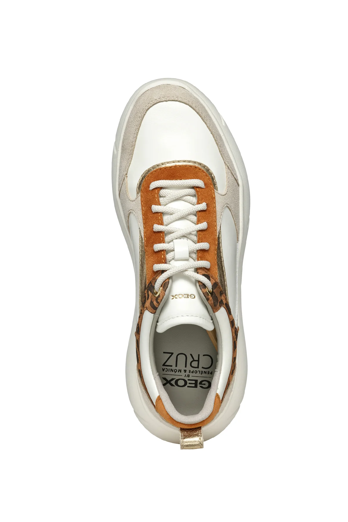 Geox Kadın Beyaz Nebula 2.0 X Bağcıklı Sneaker - Image 5