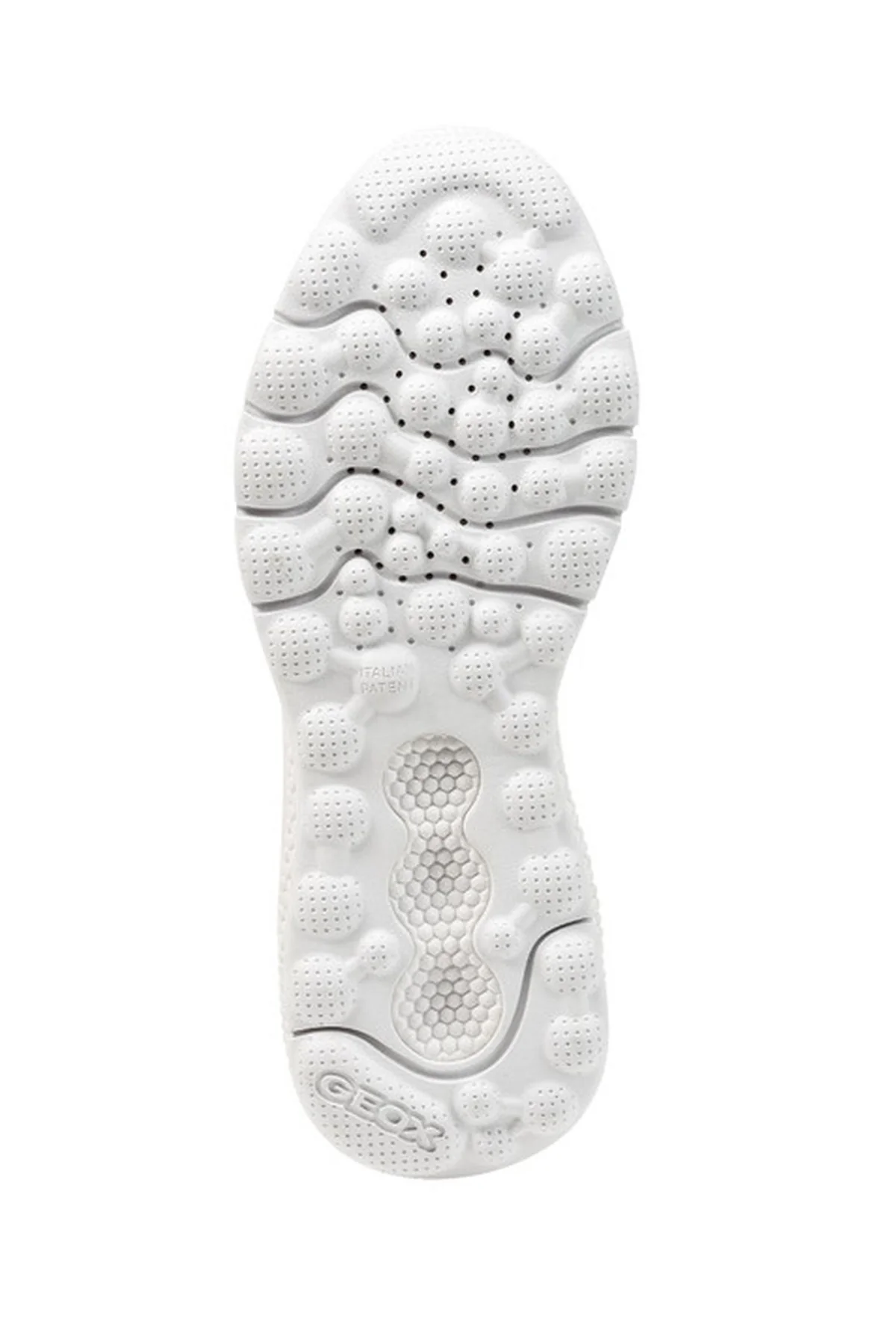 Geox Kadın Beyaz Spherica Actif Kalın Tabanlı Bağcıklı Kumaş Sneaker - Image 6