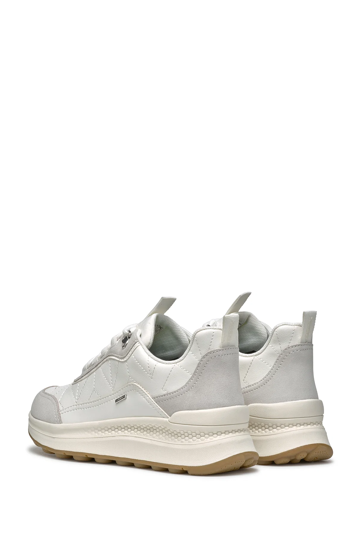 Geox Kadın Beyaz Spherica Actif X2 Abx Bağcıklı Waterproof Sneaker - Image 4
