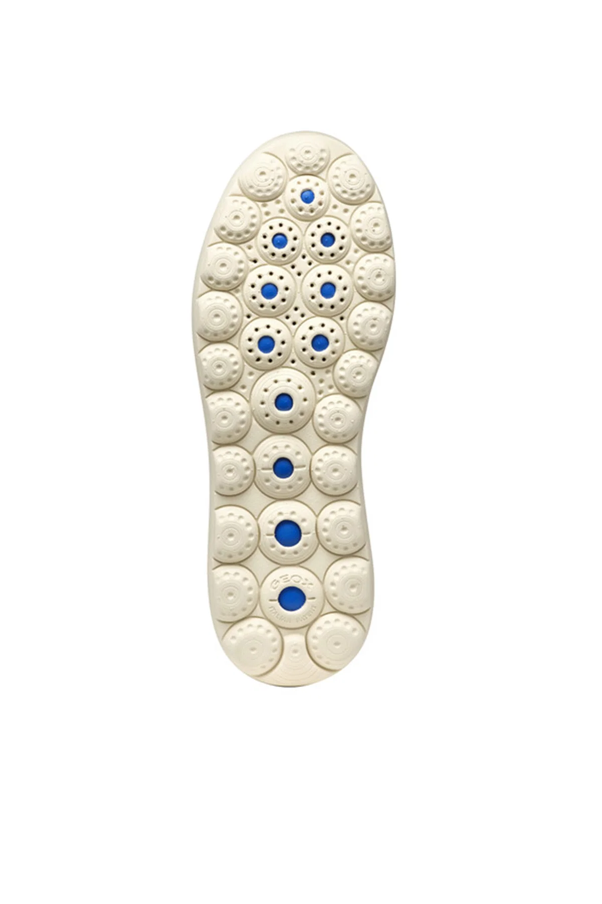 Geox Kadın Beyaz Spherica Ec4.1 Bağcıklı Kalın Tabanlı Deri Sneaker - Image 6