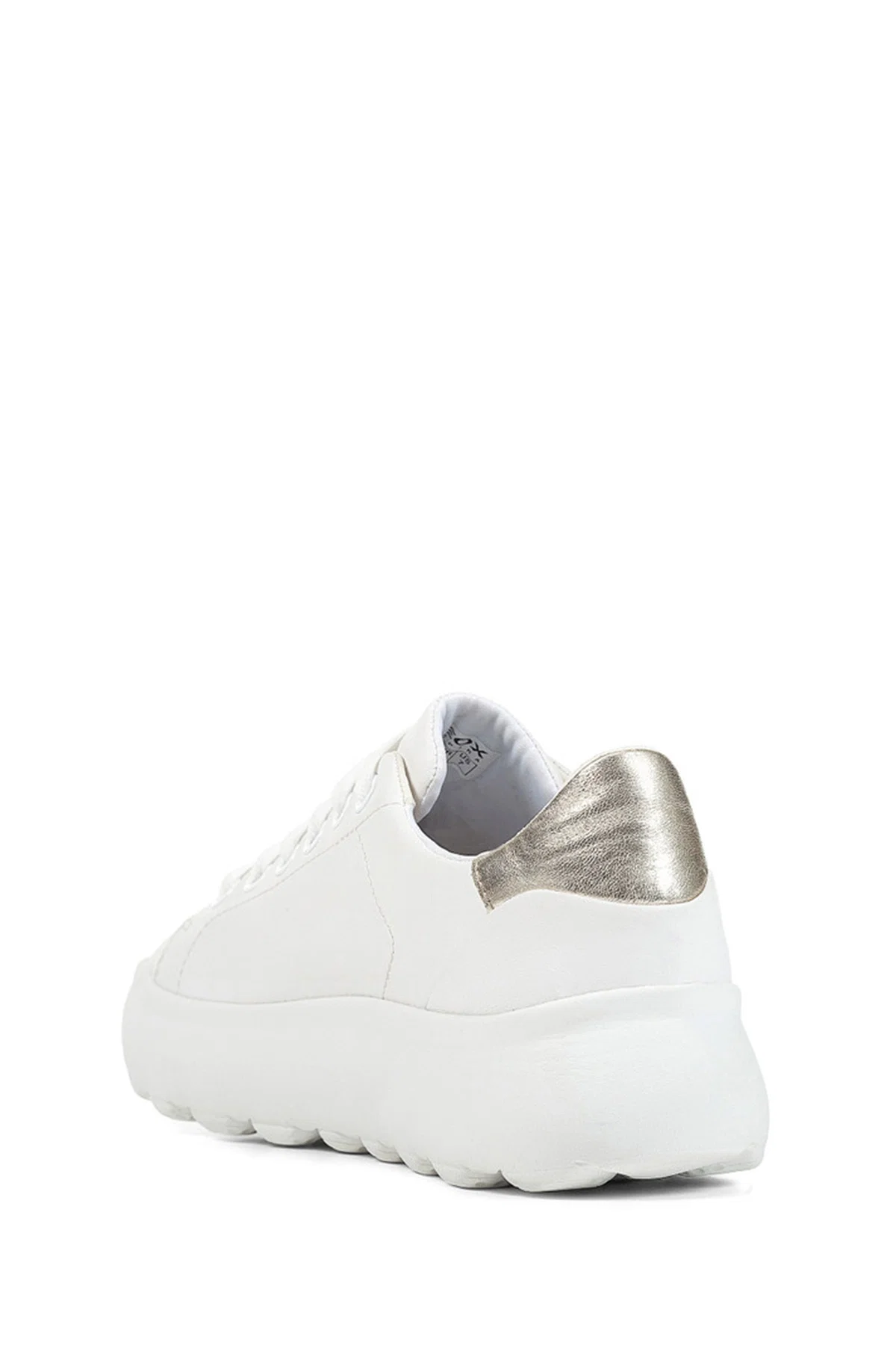 Geox Kadın Beyaz Spherica Ec4.1 Deri Bağcıklı Sneaker - Image 5