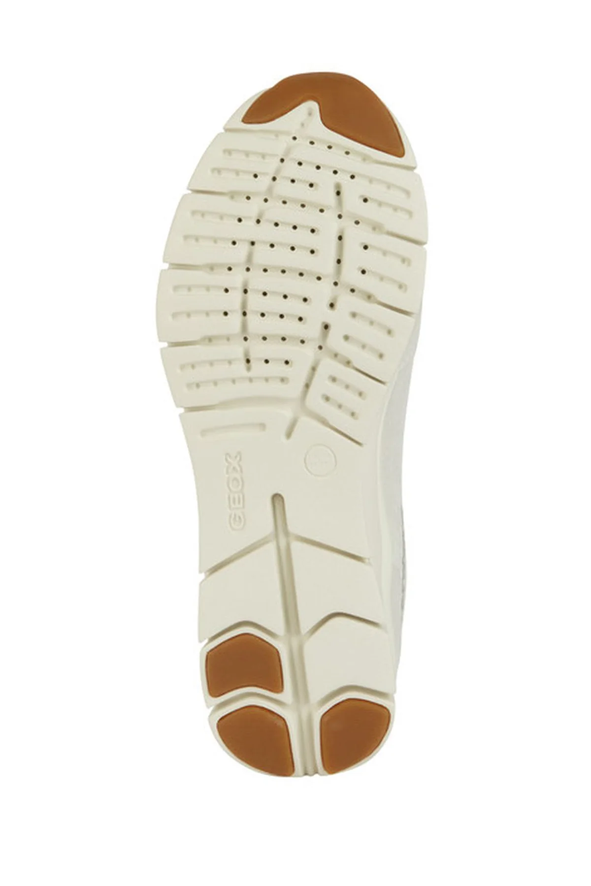 Geox Kadın Beyaz Sukie Bağcıklı Süet Deri Sneaker - Image 6