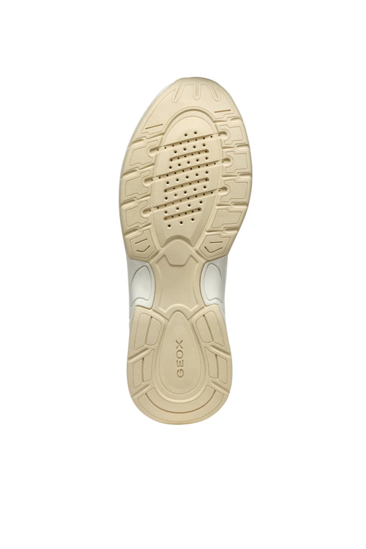 Geox Kadın Beyaz Zarvia Bağcıklı Kalın Tabanlı Deri Sneaker - Image 6