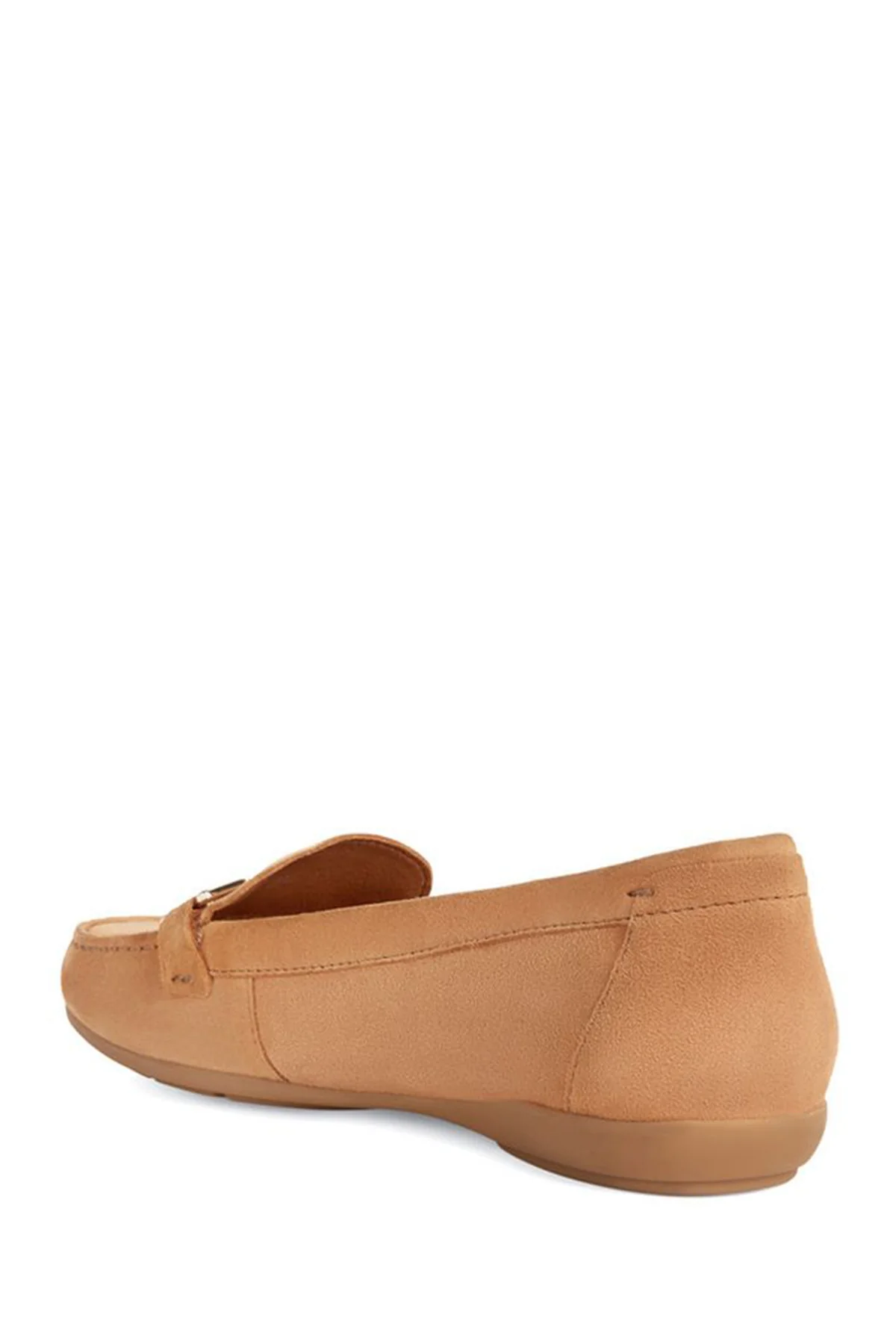 Geox Kadın Camel Annytah Moc Süet Deri Loafer - Image 2