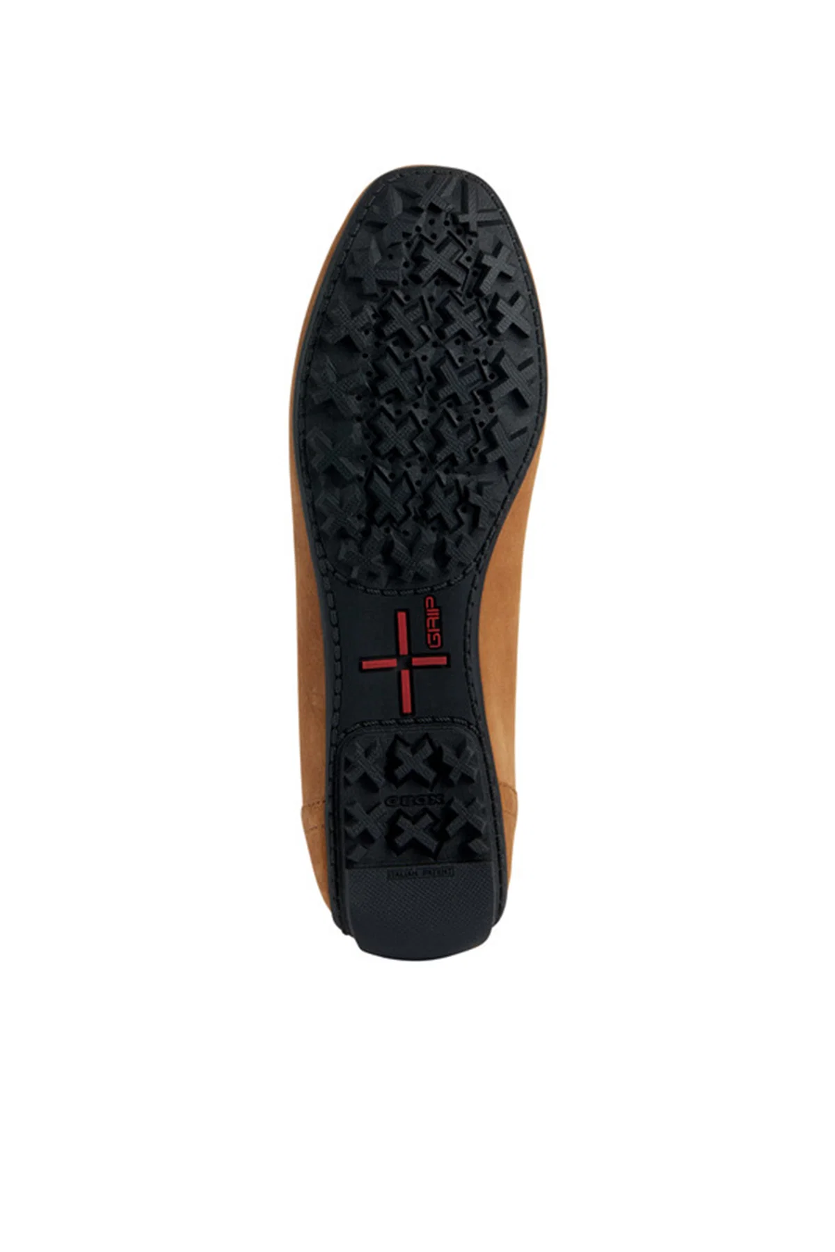 Geox Kadın Camel Kosmopolis + Grip Süet Deri Loafer - Image 6