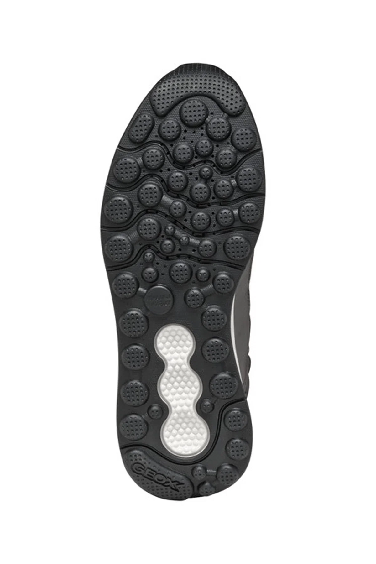 Geox Kadın Gri Bağcıklı Kalın Tabanlı Kumaş Sneaker - Image 10
