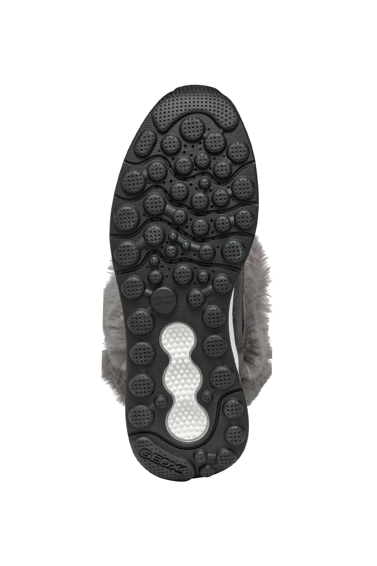 Geox Kadın Gri D Spherica Actif X2 Kürklü Waterproof Deri Bot - Image 10