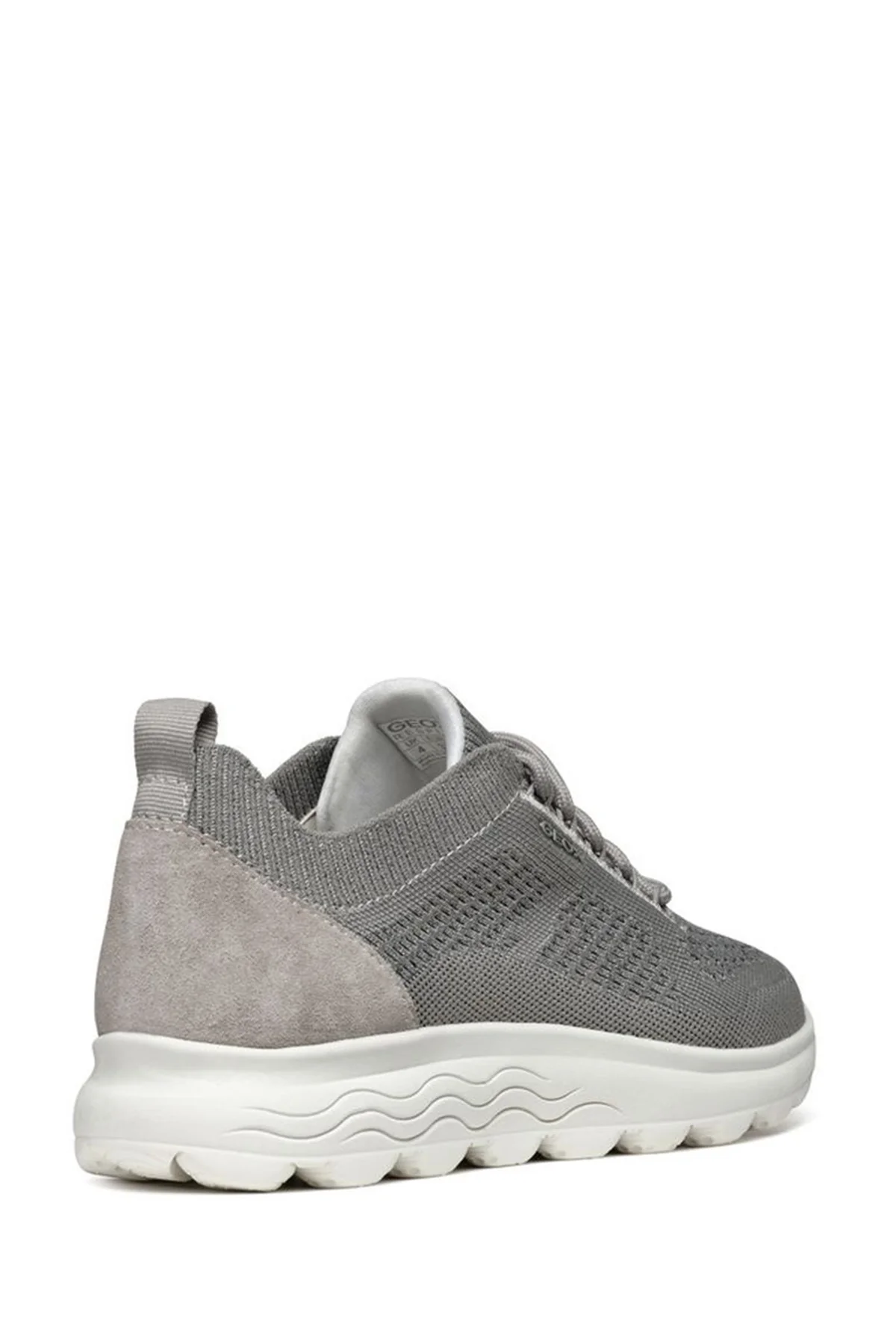 Geox Kadın Gri Spherica Bağcıklı Kumaş Sneaker - Image 4