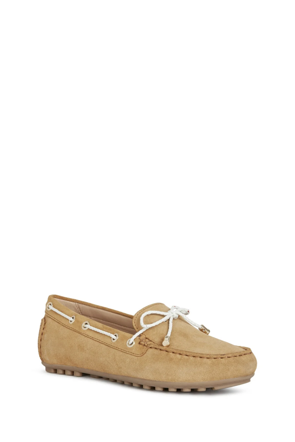 Geox Kadın Kahverengi Süet Leelyan Loafer - Image 2