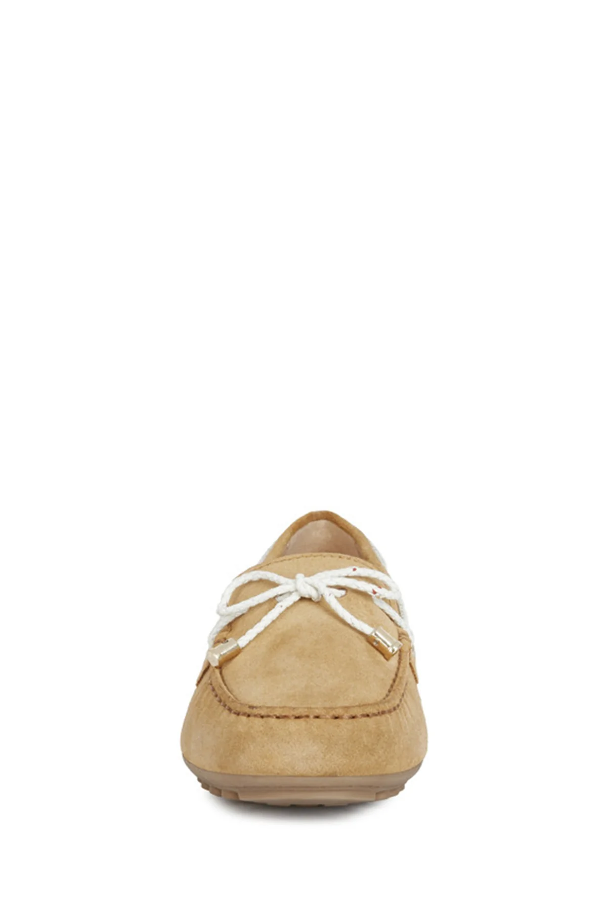 Geox Kadın Kahverengi Süet Leelyan Loafer - Image 3