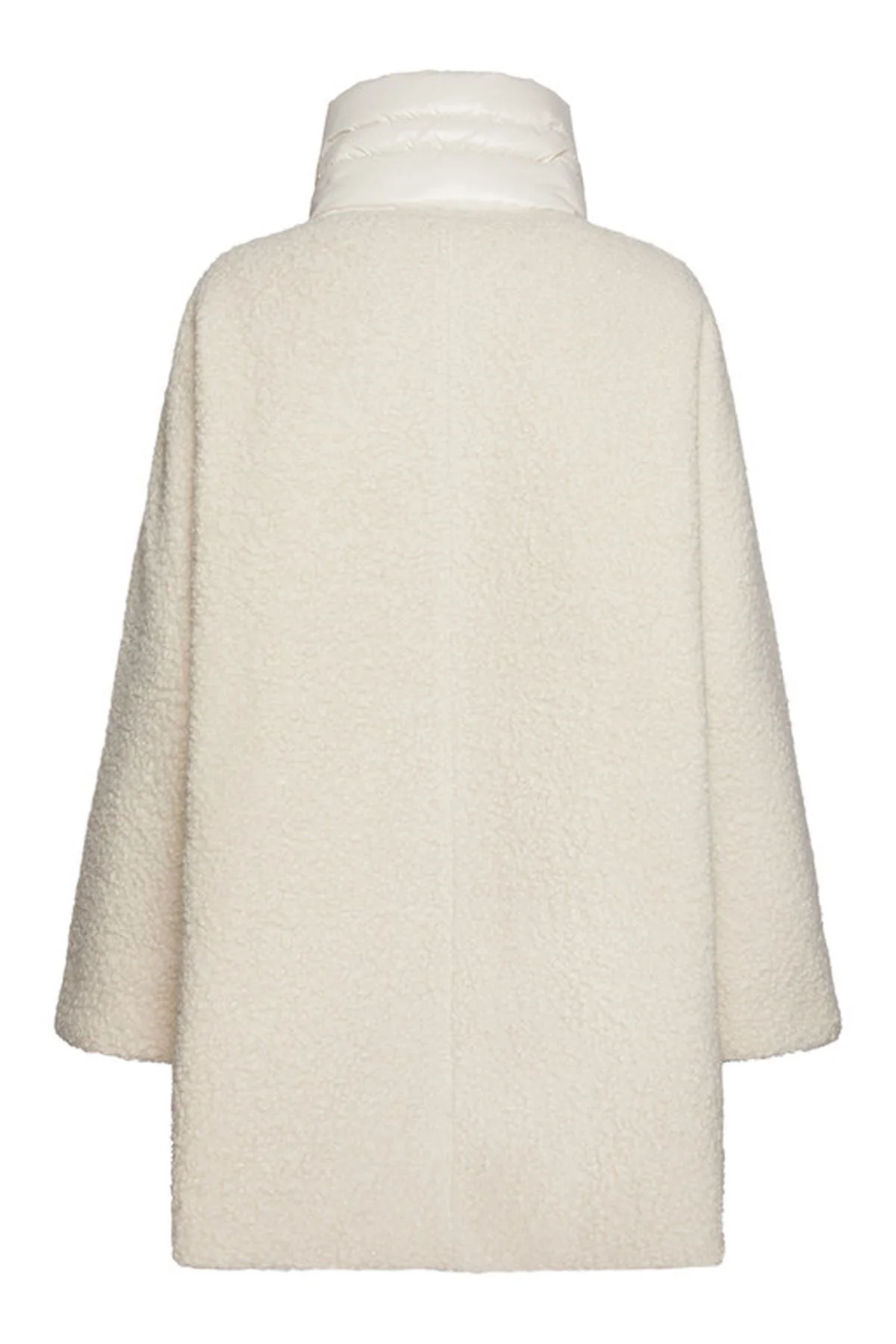 Geox Kadın Krem Calithe Oversize Teddy Kaban - Image 3