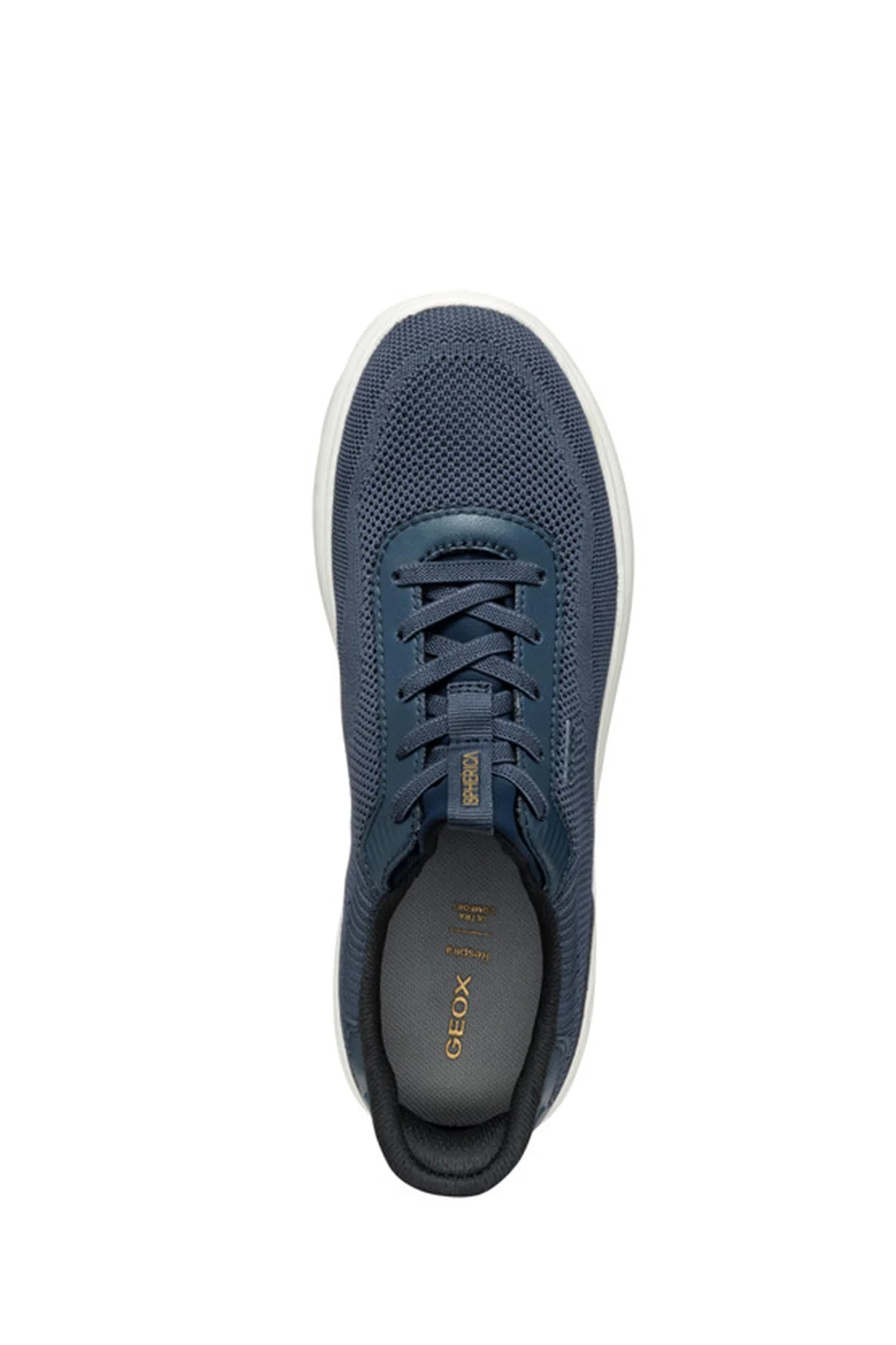 Geox Kadın Lacivert D Spherica Plus A - Knit.Te + Sy Bağcıklı Kumaş Sneaker - Image 5