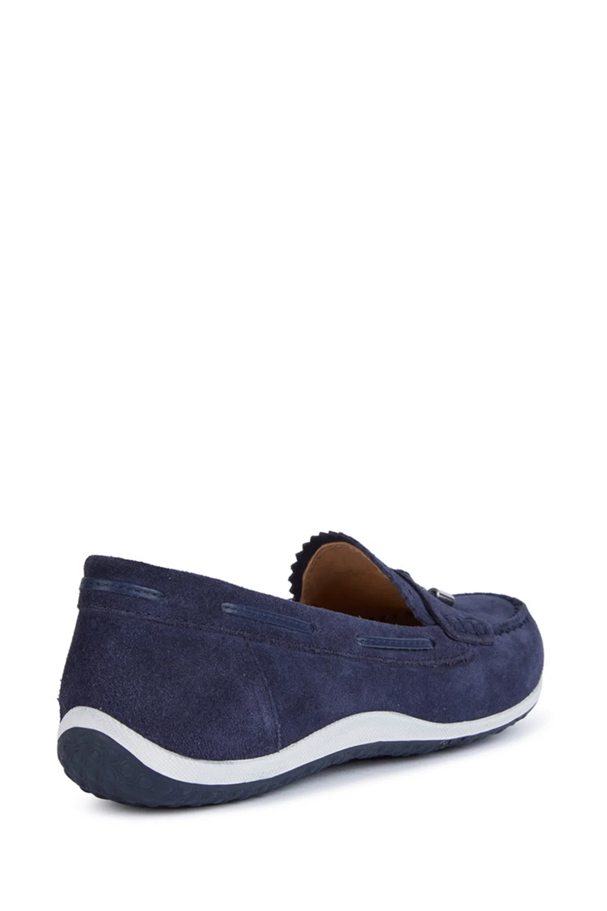 Geox Kadın Lacivert D Vega Moc Püsküllü Süet Deri Loafer - Image 5